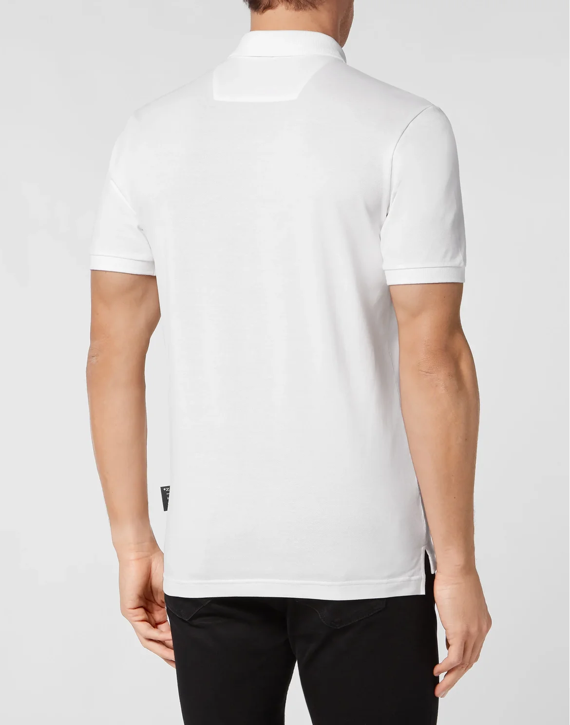 Slim Fit Polo shirt SS Skull, цвет: Белый