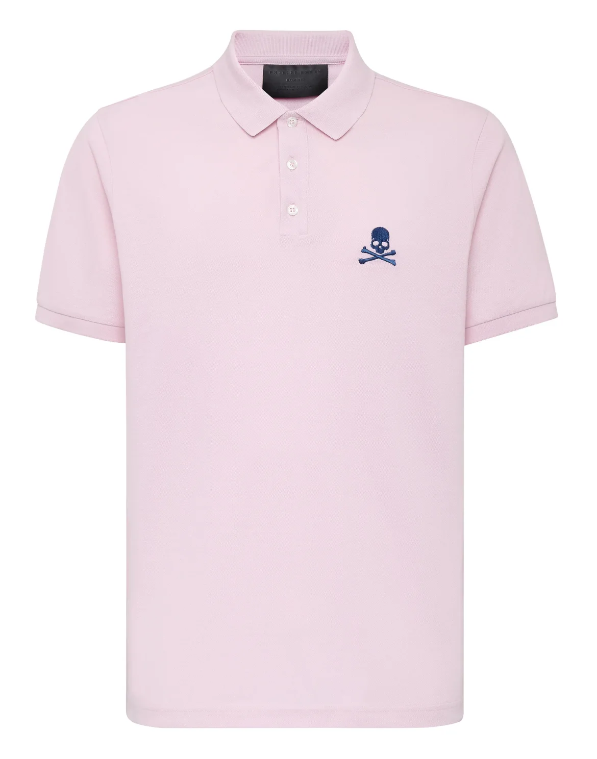 Slim Fit Polo shirt SS Skull, цвет: Розовый