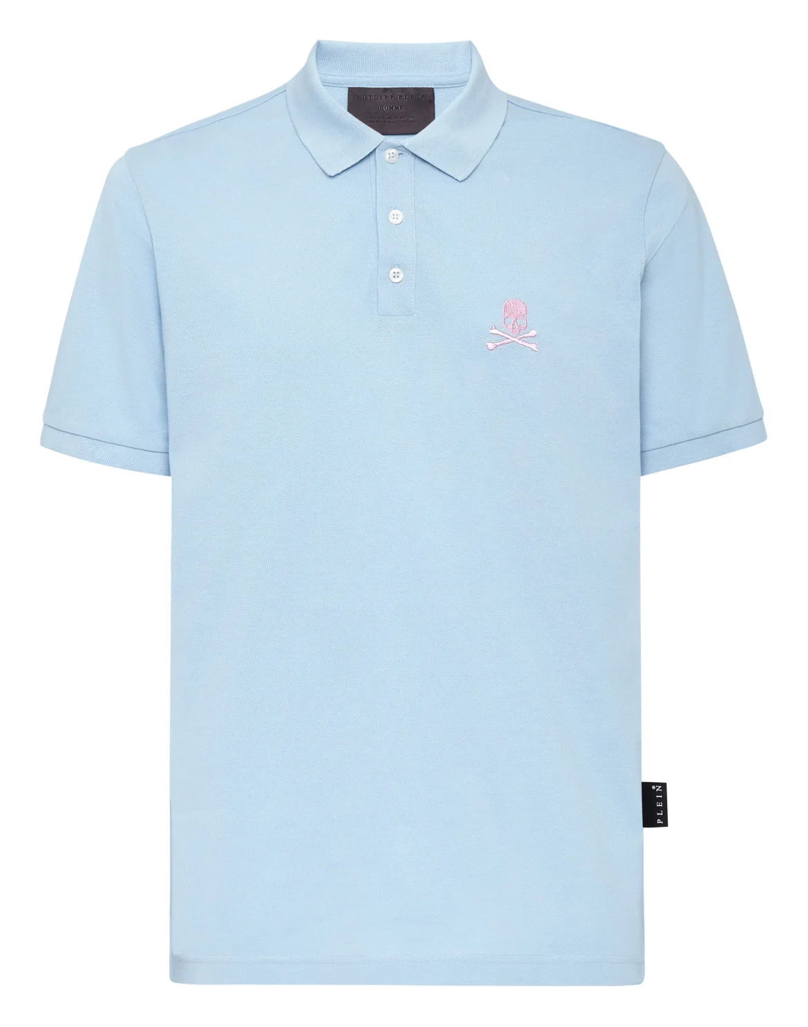 Slim Fit Polo shirt SS Skull, цвет: Голубой