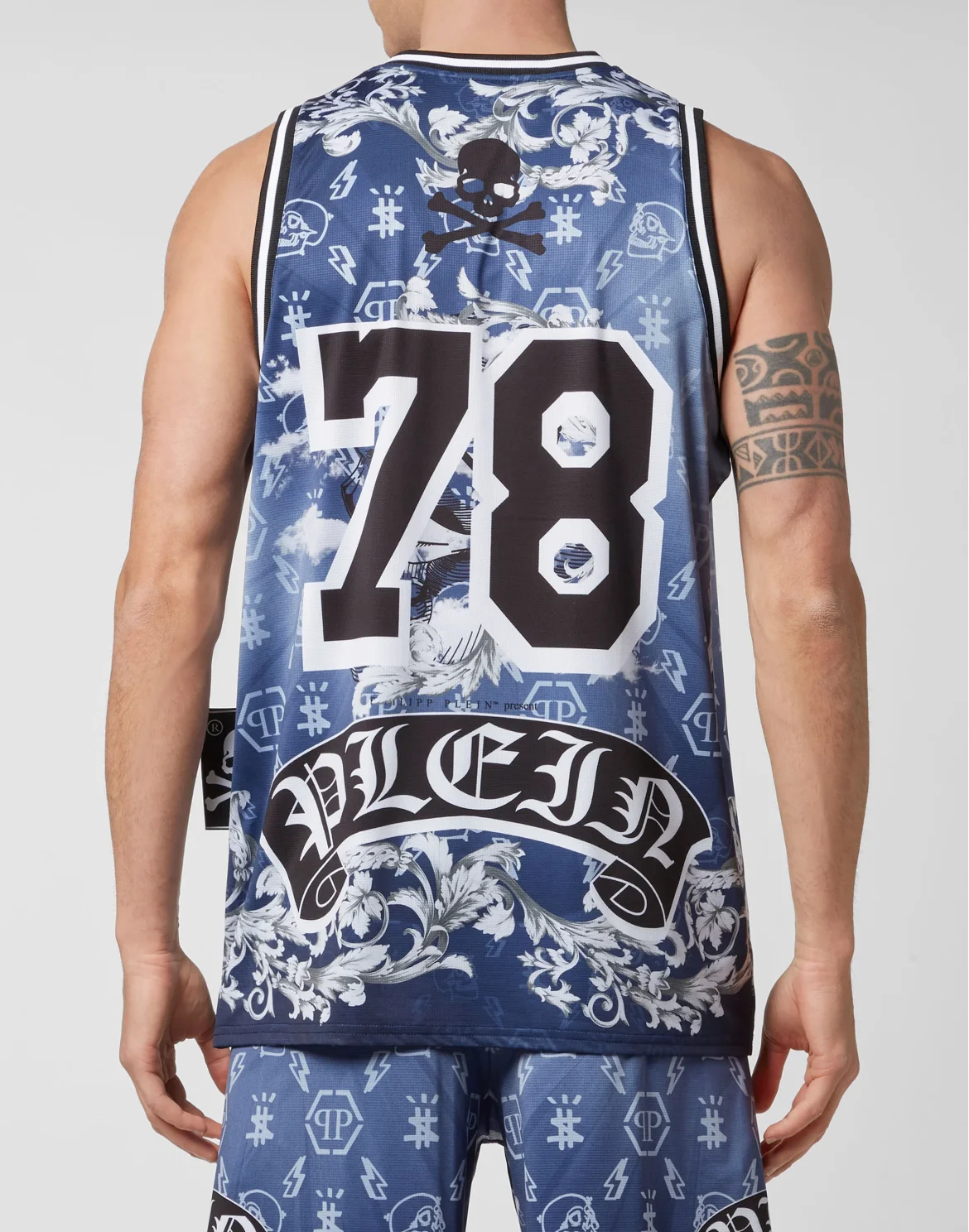 Basket Tank Top Baroque, цвет: Синий