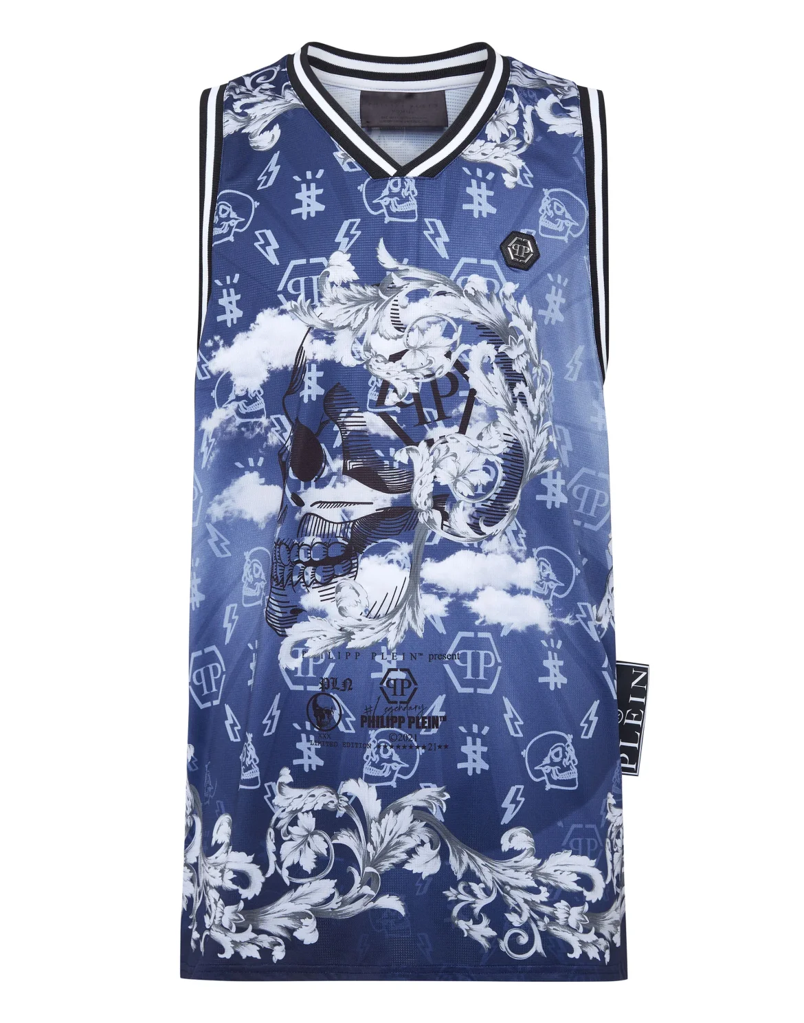 Basket Tank Top Baroque, цвет: Синий