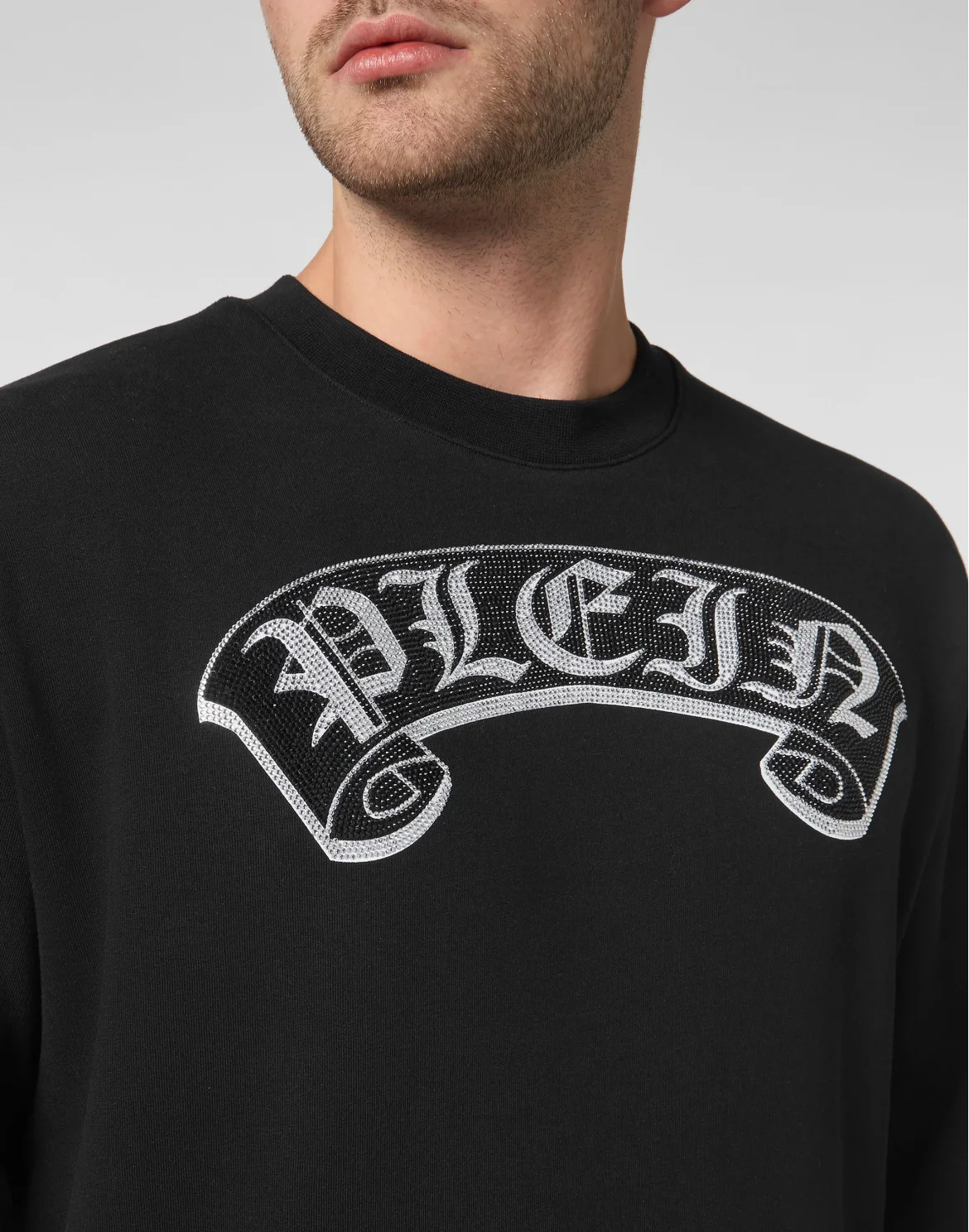 Sweatshirt LS Stones Gothic Plein, цвет: Черный