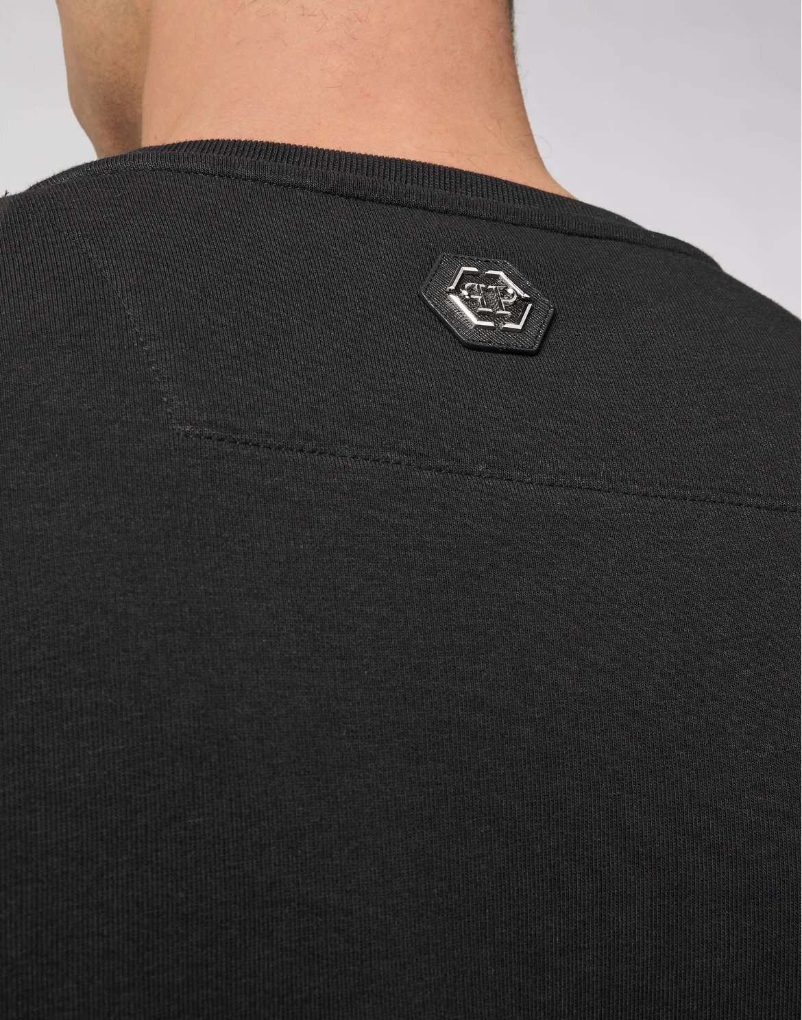 Sweatshirt LS Hexagon, цвет: Черный