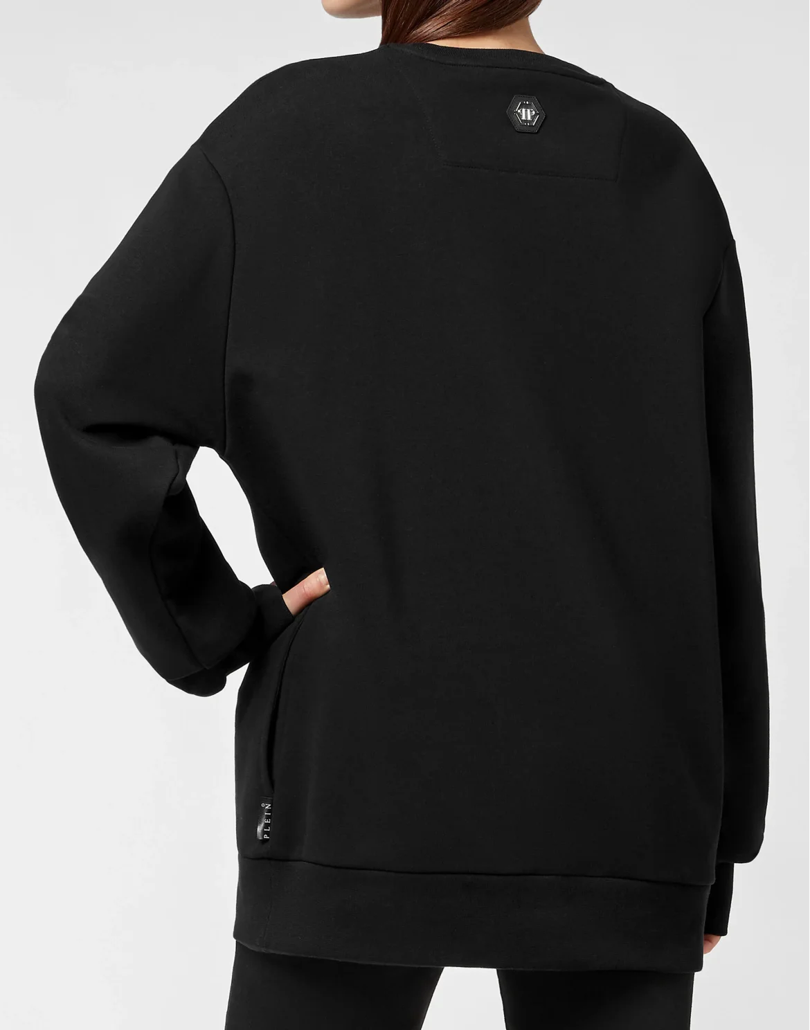 Sweatshirt LS Hexagon, цвет: Черный