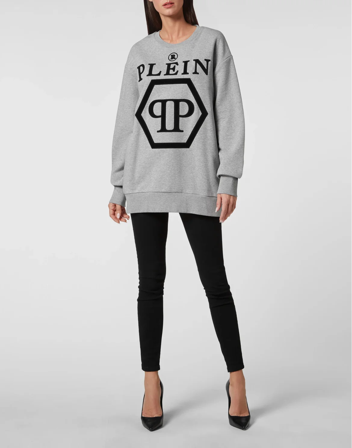 Sweatshirt LS Hexagon, цвет: Серый
