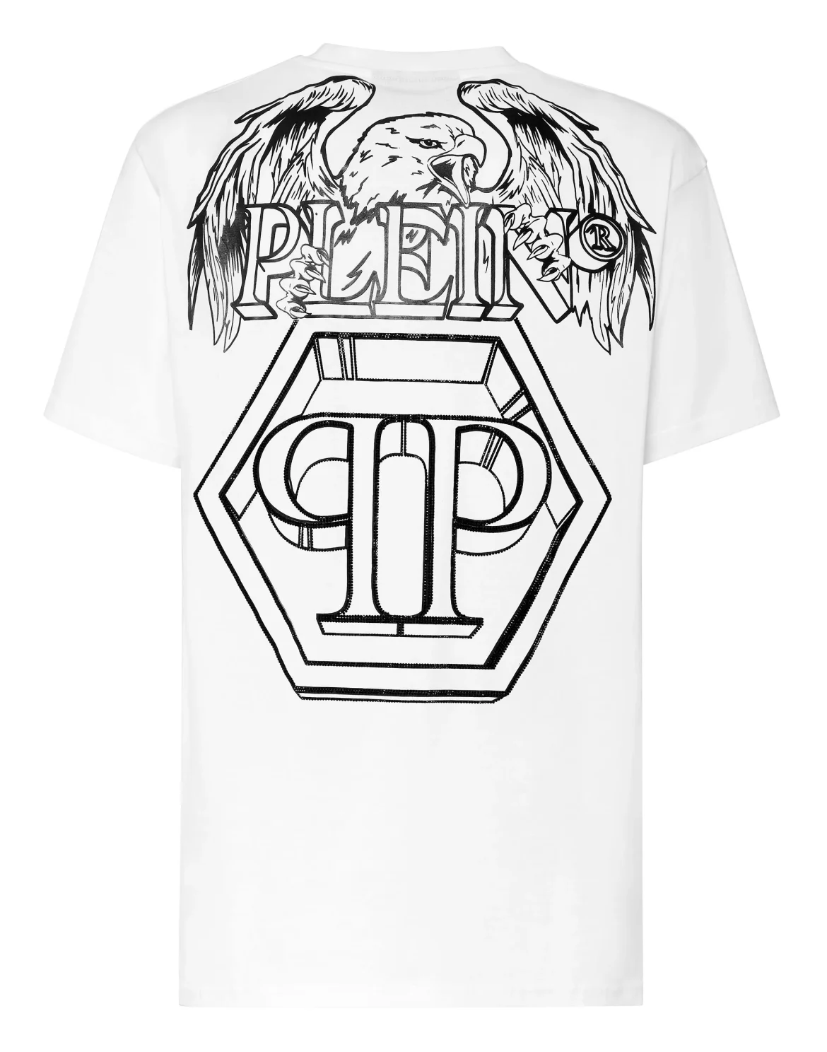 T-shirt Round Neck SS Hexagon, цвет: Белый