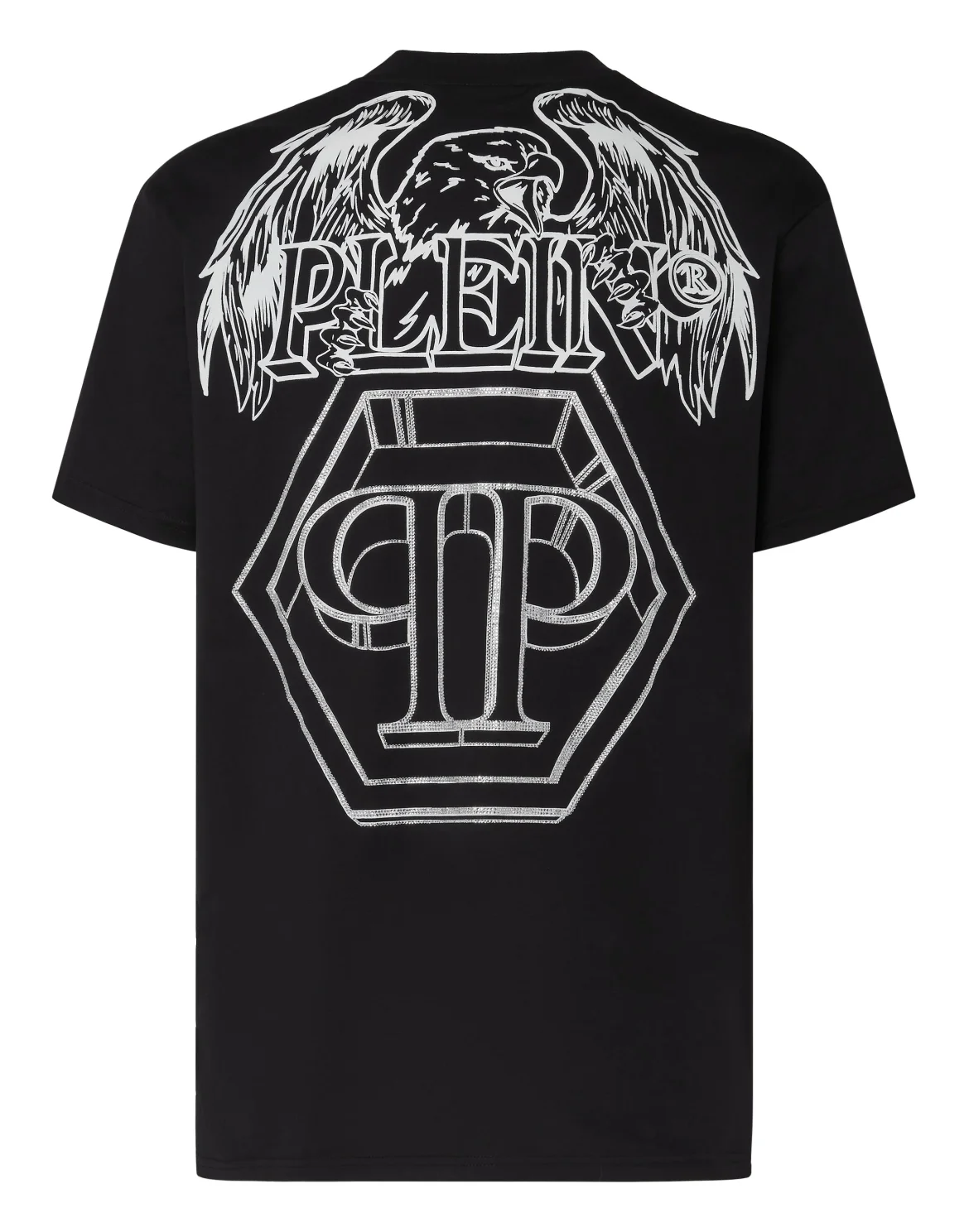 T-shirt Round Neck SS Hexagon, цвет: Черный