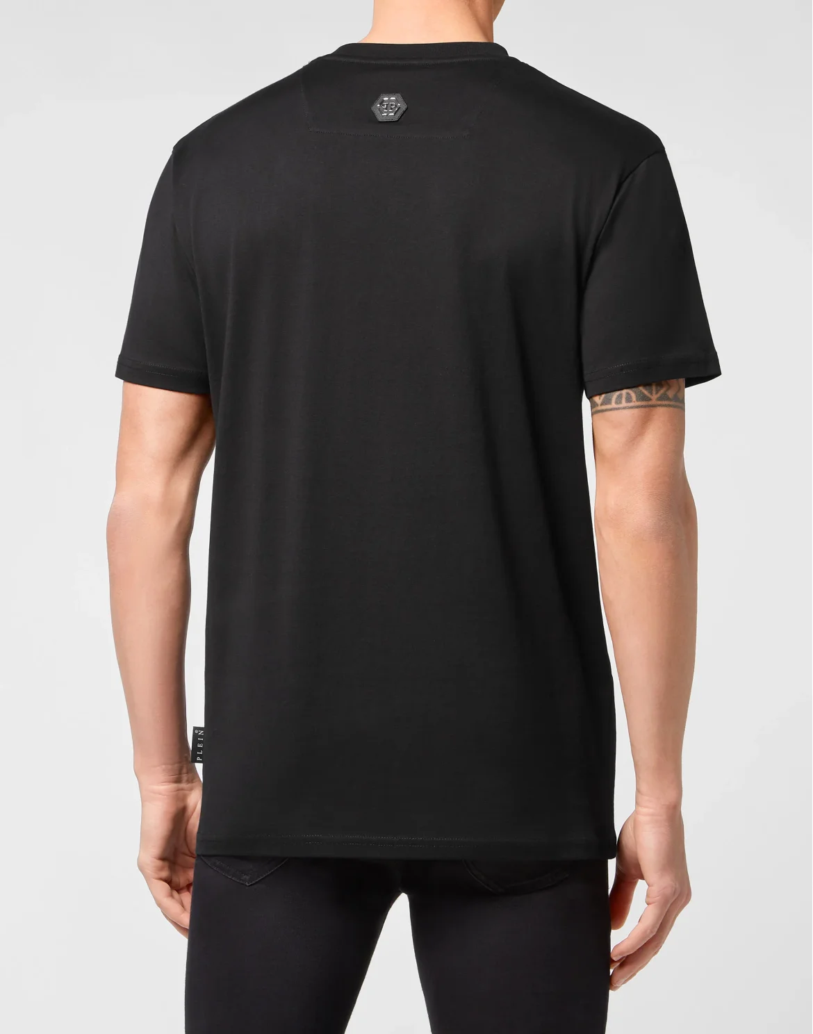 T-shirt Round Neck SS Skull and Plein, цвет: Черный