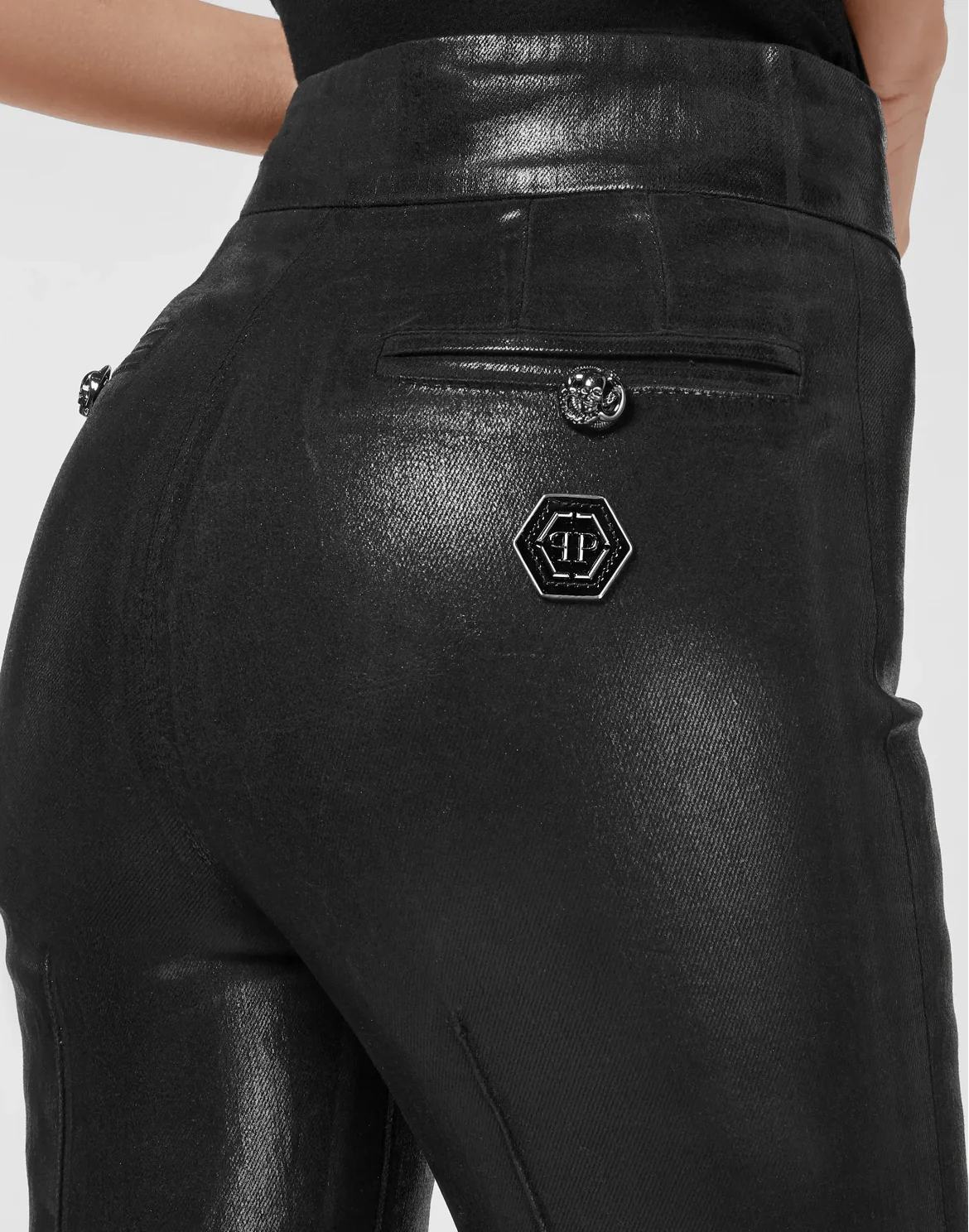 Denim Leggings, цвет: Черный