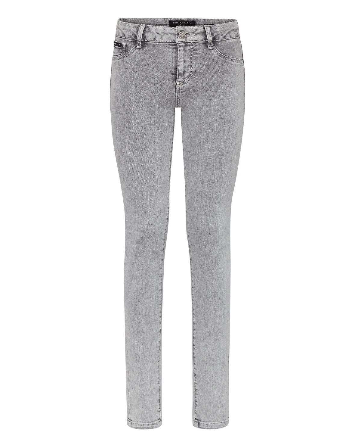 Denim Trousers Jeggings, цвет: Серый