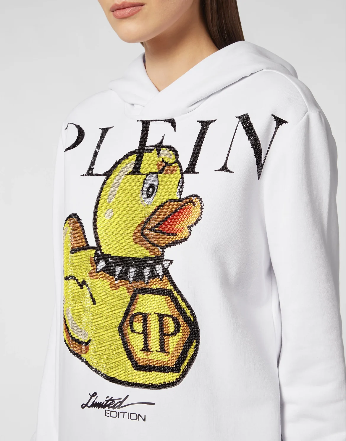Hoodie sweatshirt Stones PP Duck, цвет: Белый