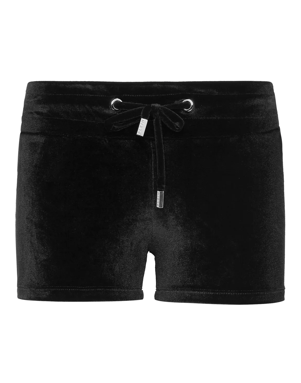 Velvet Jogging Hot Pants Shorts Gothic Plein, цвет: Черный
