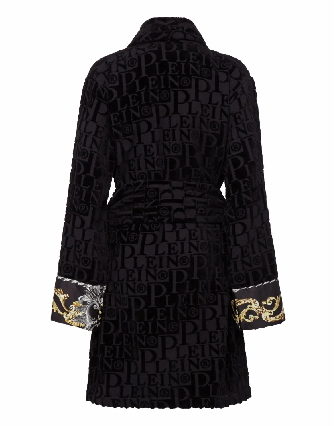 Bathrobe Baroque, цвет: Черный