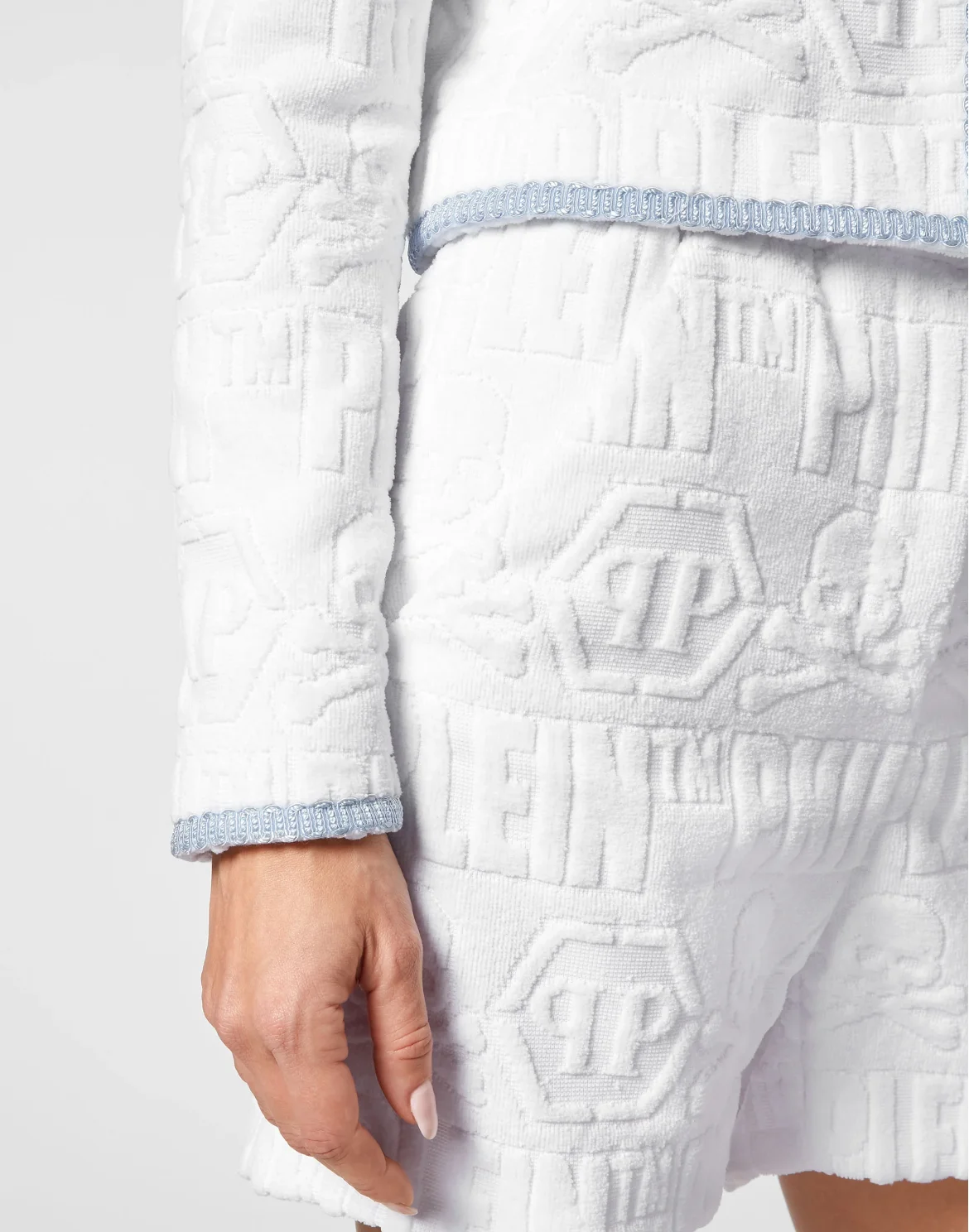 Crop Jacket Philipp Plein TM, цвет: Белый