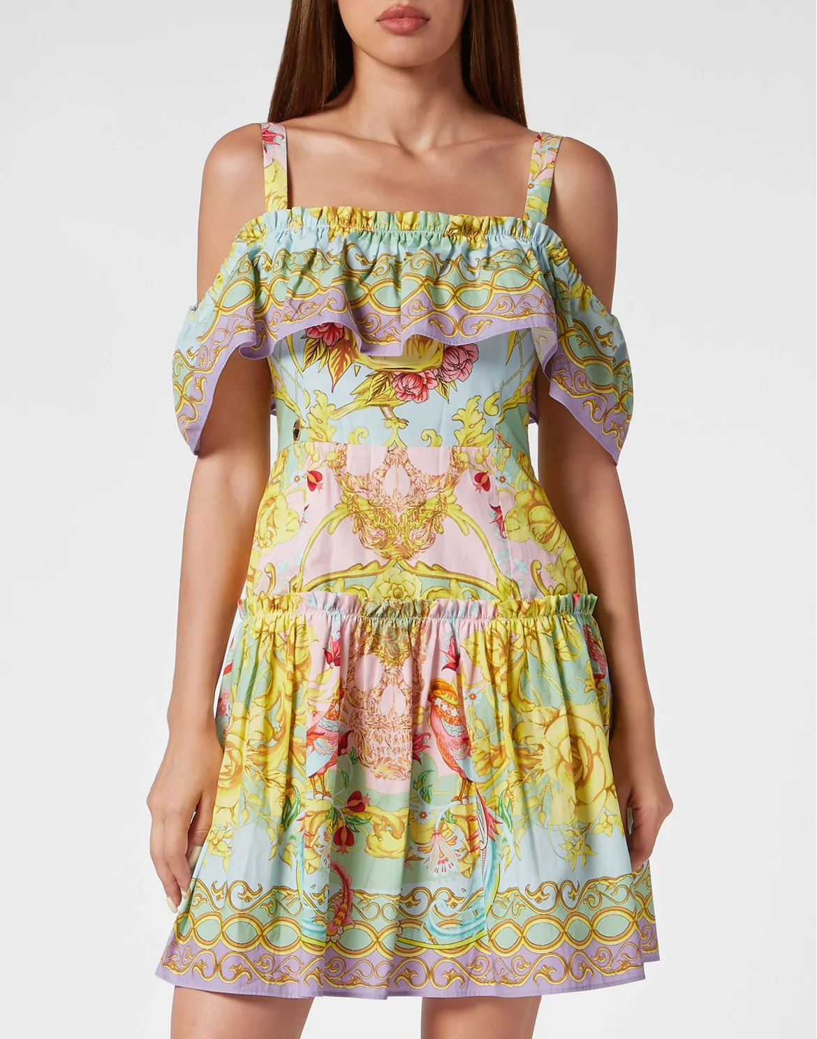 Mini Dress New Baroque, цвет: Мультиколор