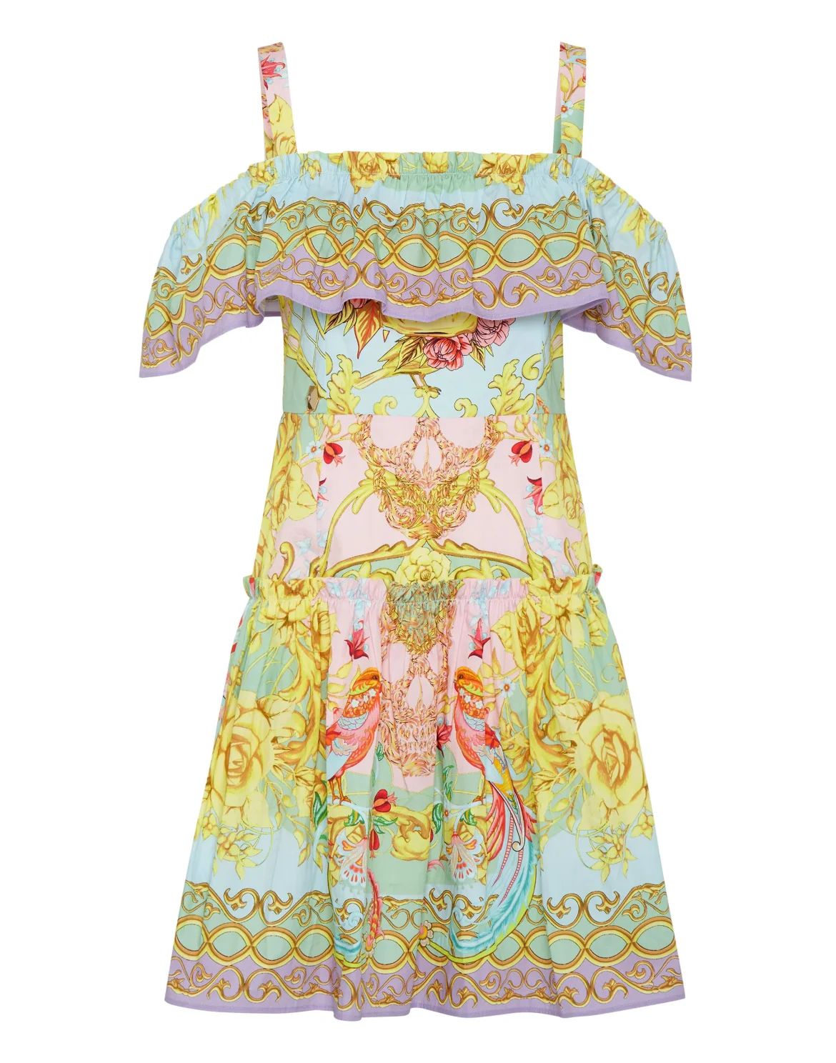 Mini Dress New Baroque, цвет: Мультиколор