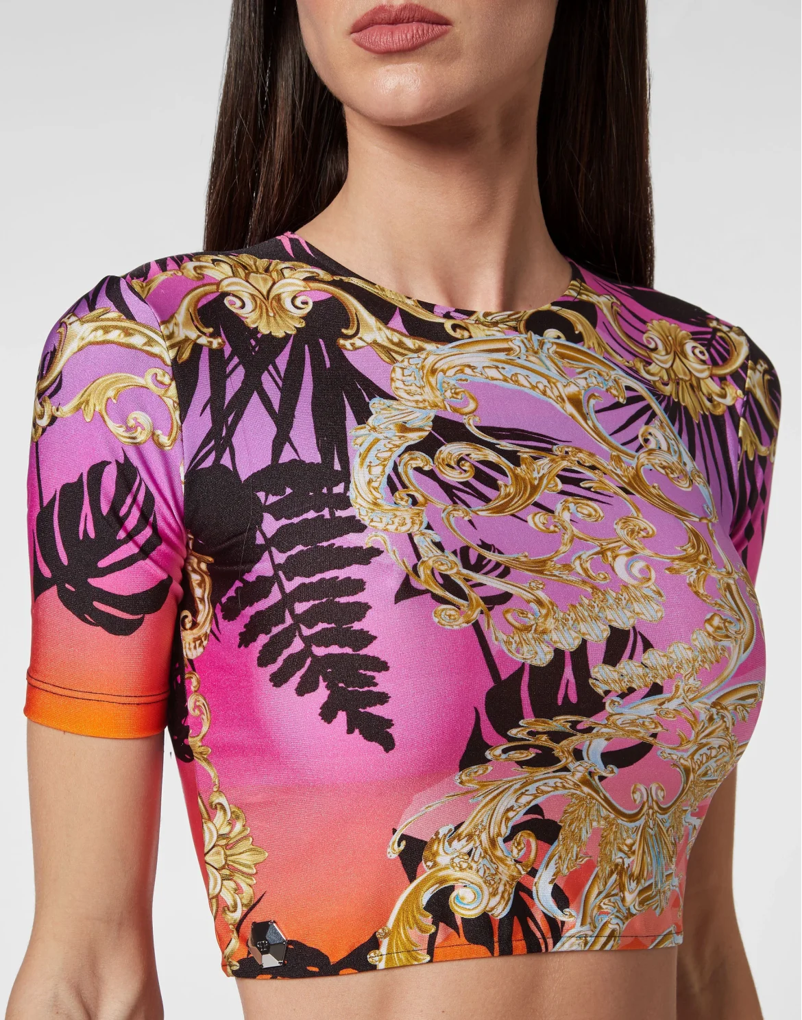 Crop Top SS Skull, цвет: Мультиколор
