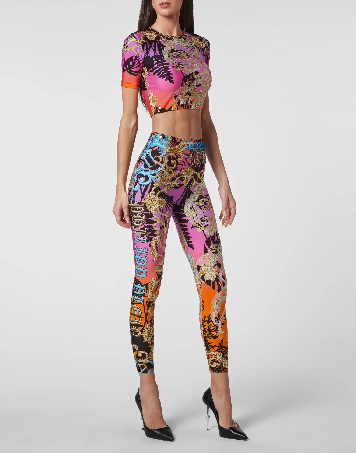 Crop Top SS Skull, цвет: Мультиколор