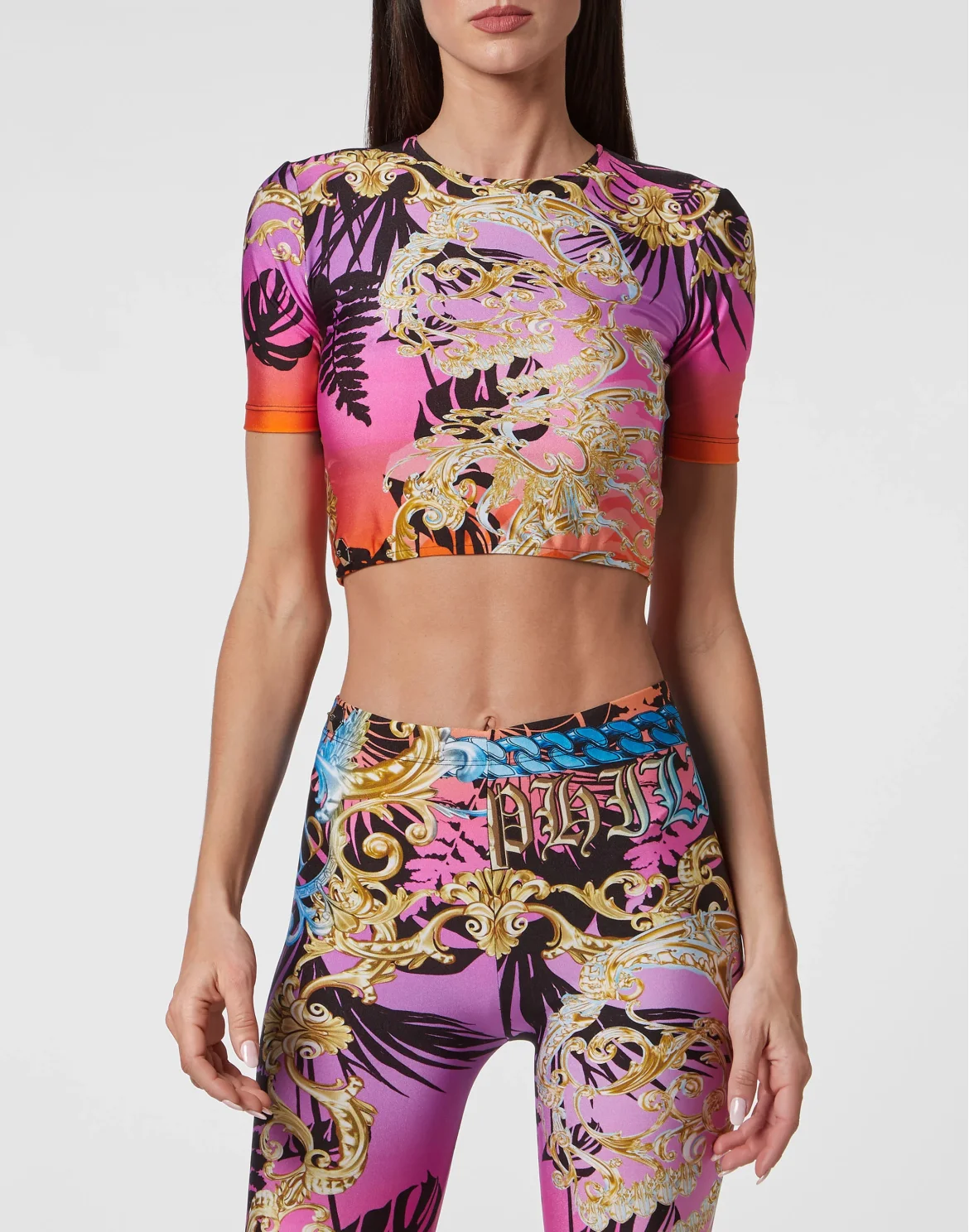 Crop Top SS Skull, цвет: Мультиколор