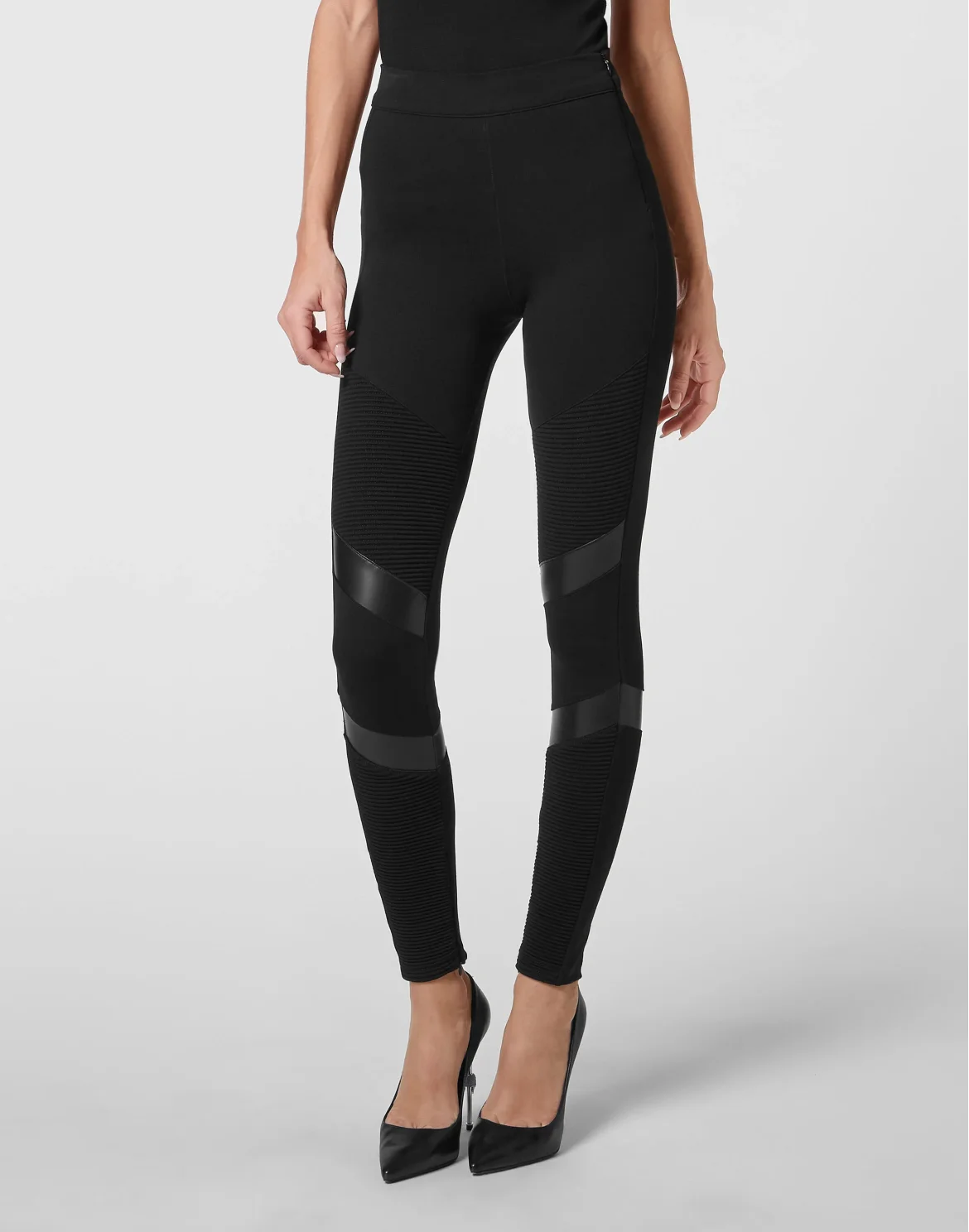 Leggings, цвет: Черный