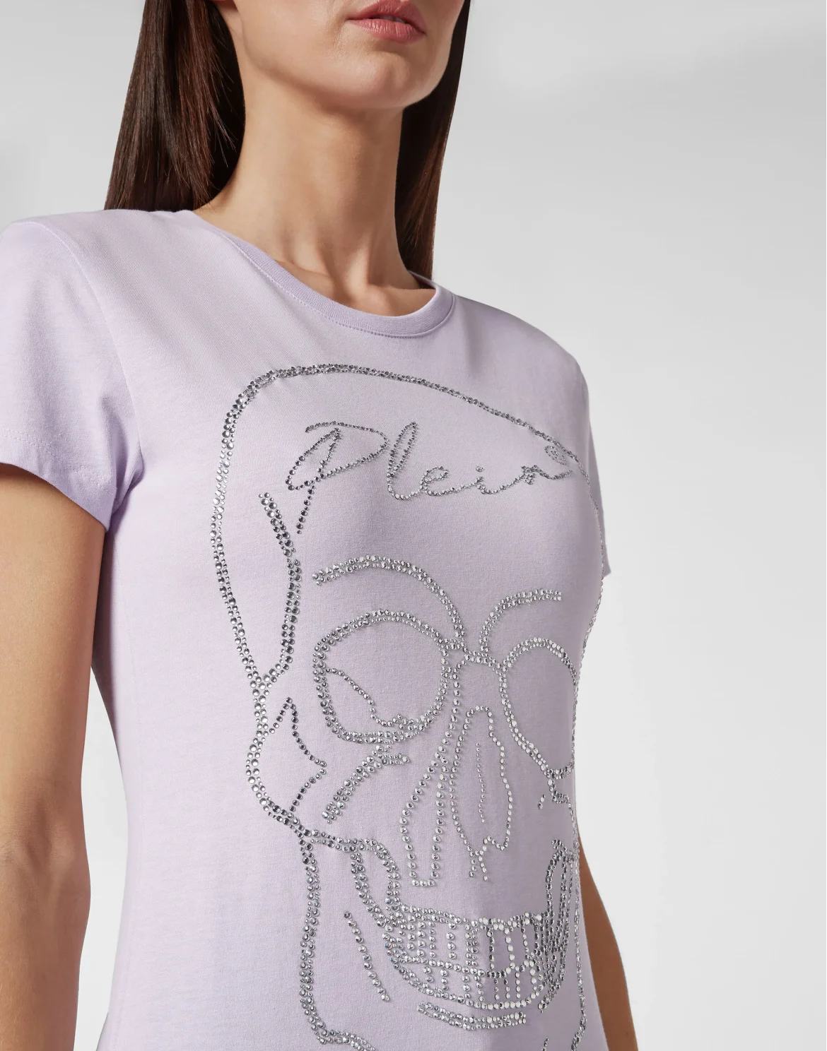 T-shirt Sexy Pure with Crystals, цвет: Розовый