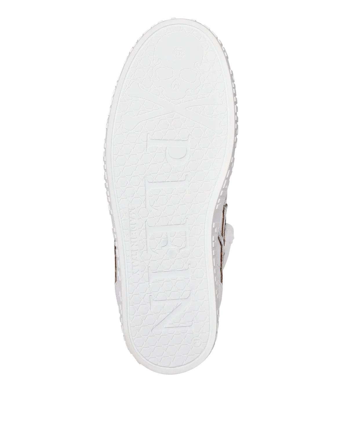 HI-TOP SNEAKERS NOTORIOUS PYTHON SKULL, цвет: Белый