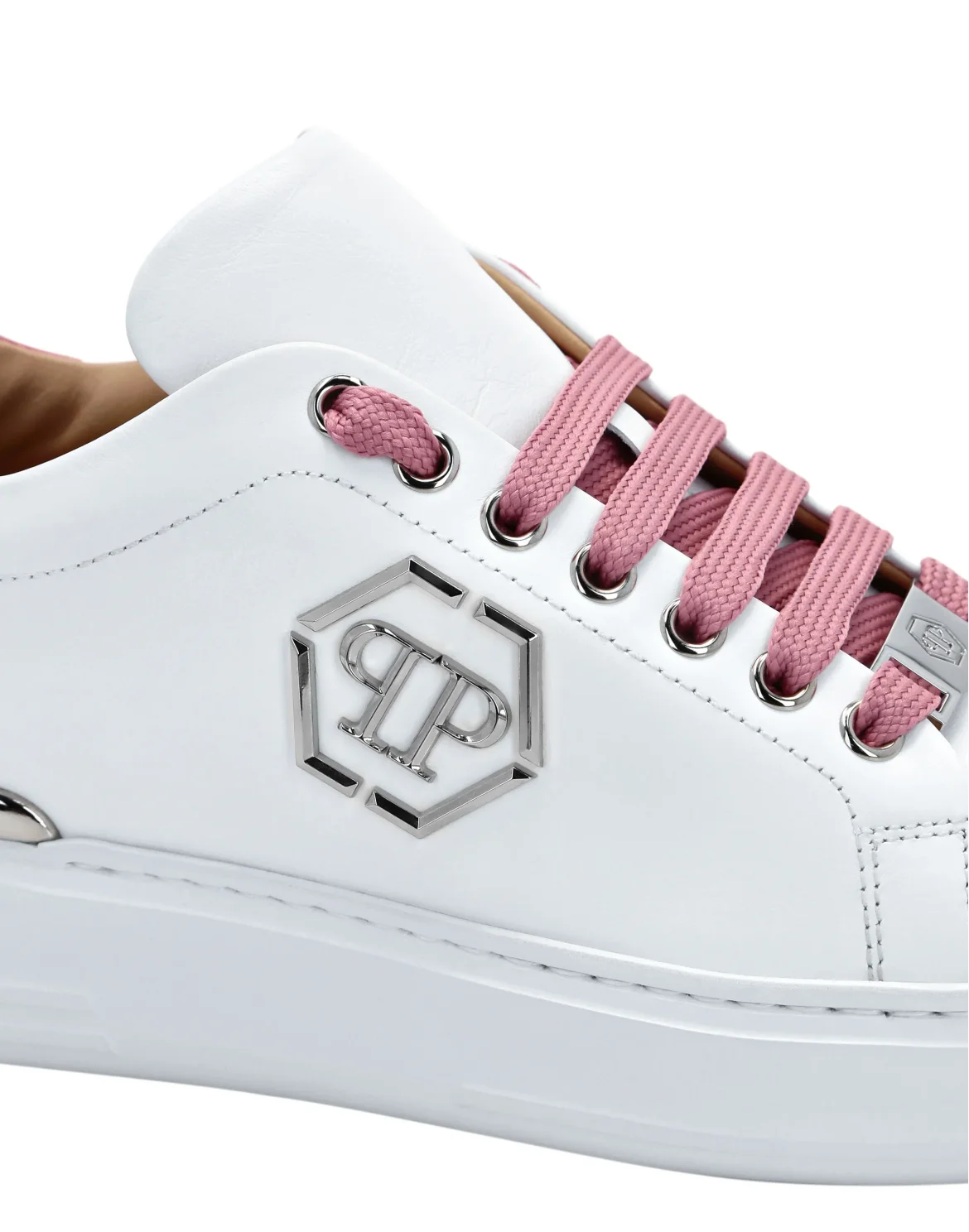 Lo-Top Sneakers Cocco Print Insert Hexagon, цвет: Белый