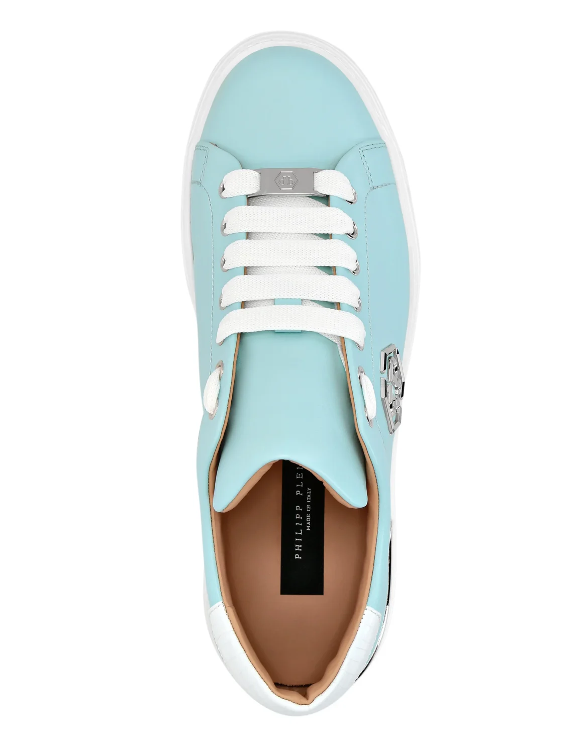 Lo-Top Sneakers Cocco Print Insert Hexagon, цвет: Бирюзовый