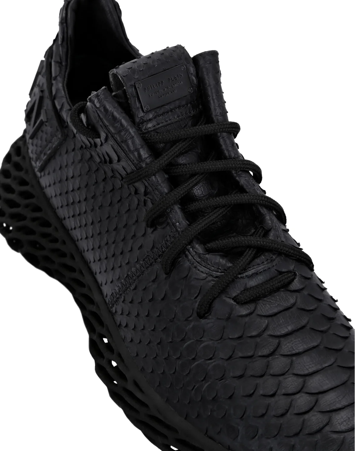 RUNNER SNEAKERS $KELETON PYTHON, цвет: Черный