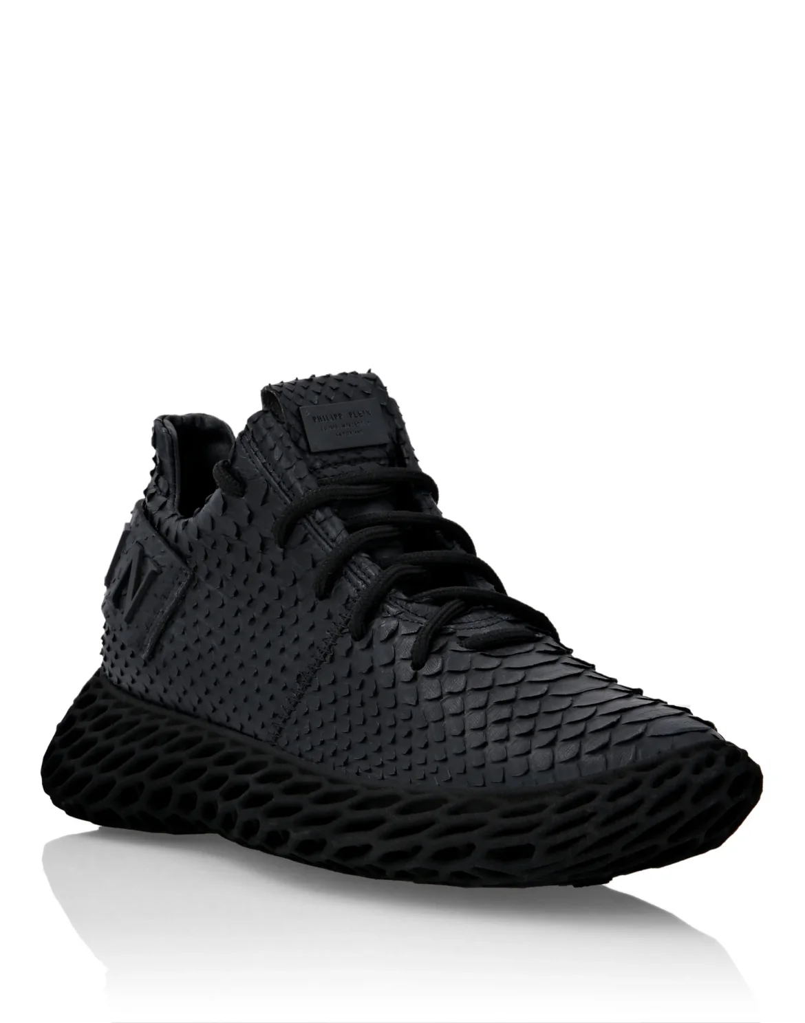 RUNNER SNEAKERS $KELETON PYTHON, цвет: Черный