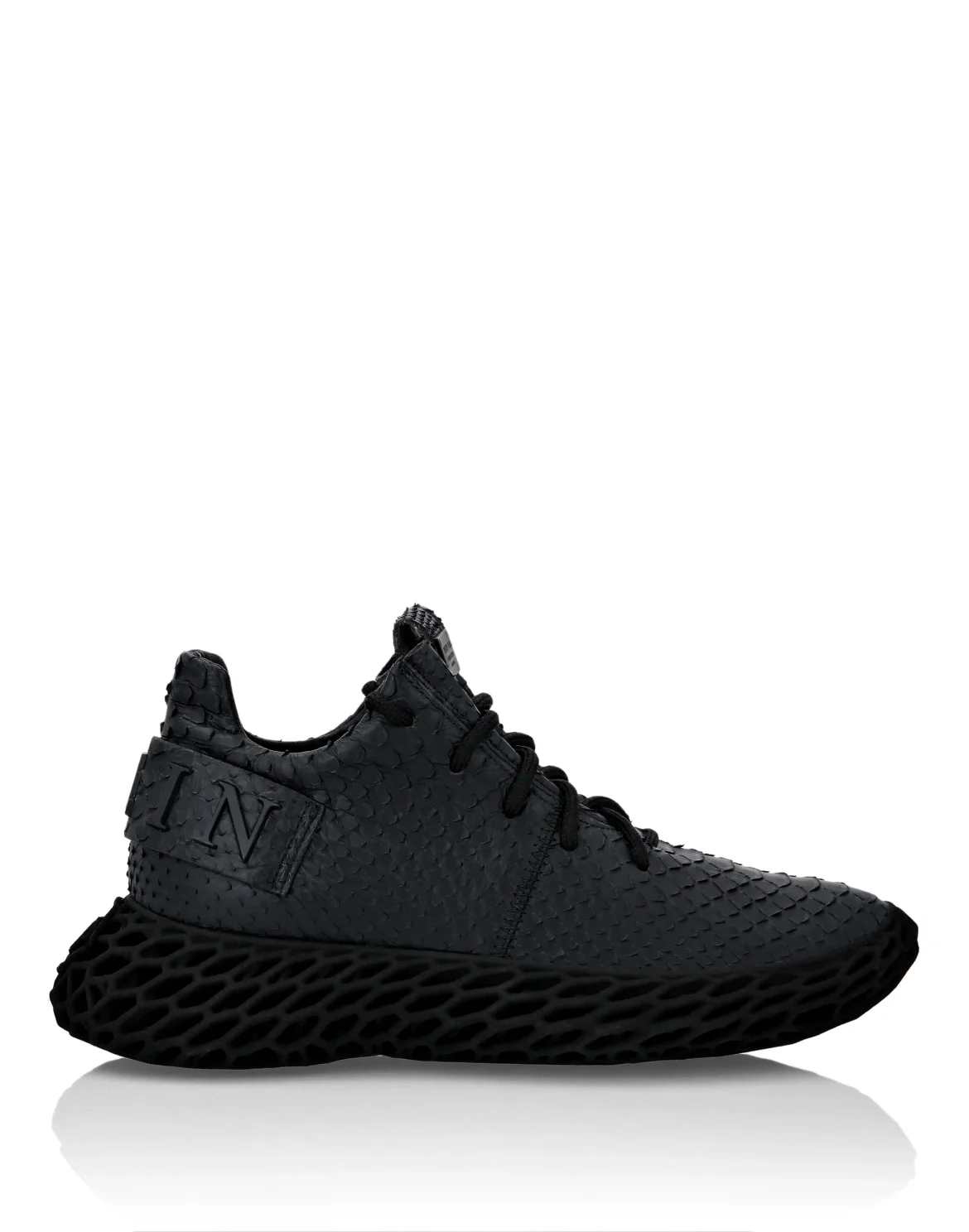 RUNNER SNEAKERS $KELETON PYTHON, цвет: Черный