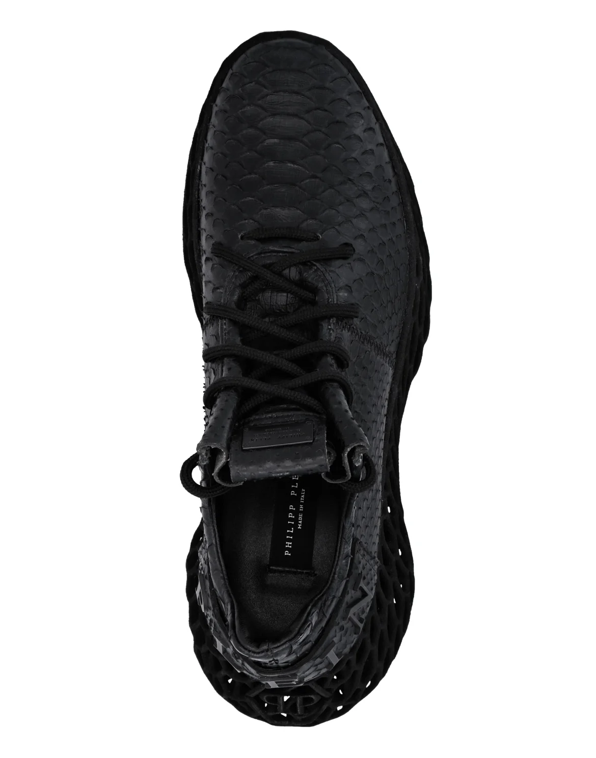 RUNNER SNEAKERS $KELETON PYTHON, цвет: Черный