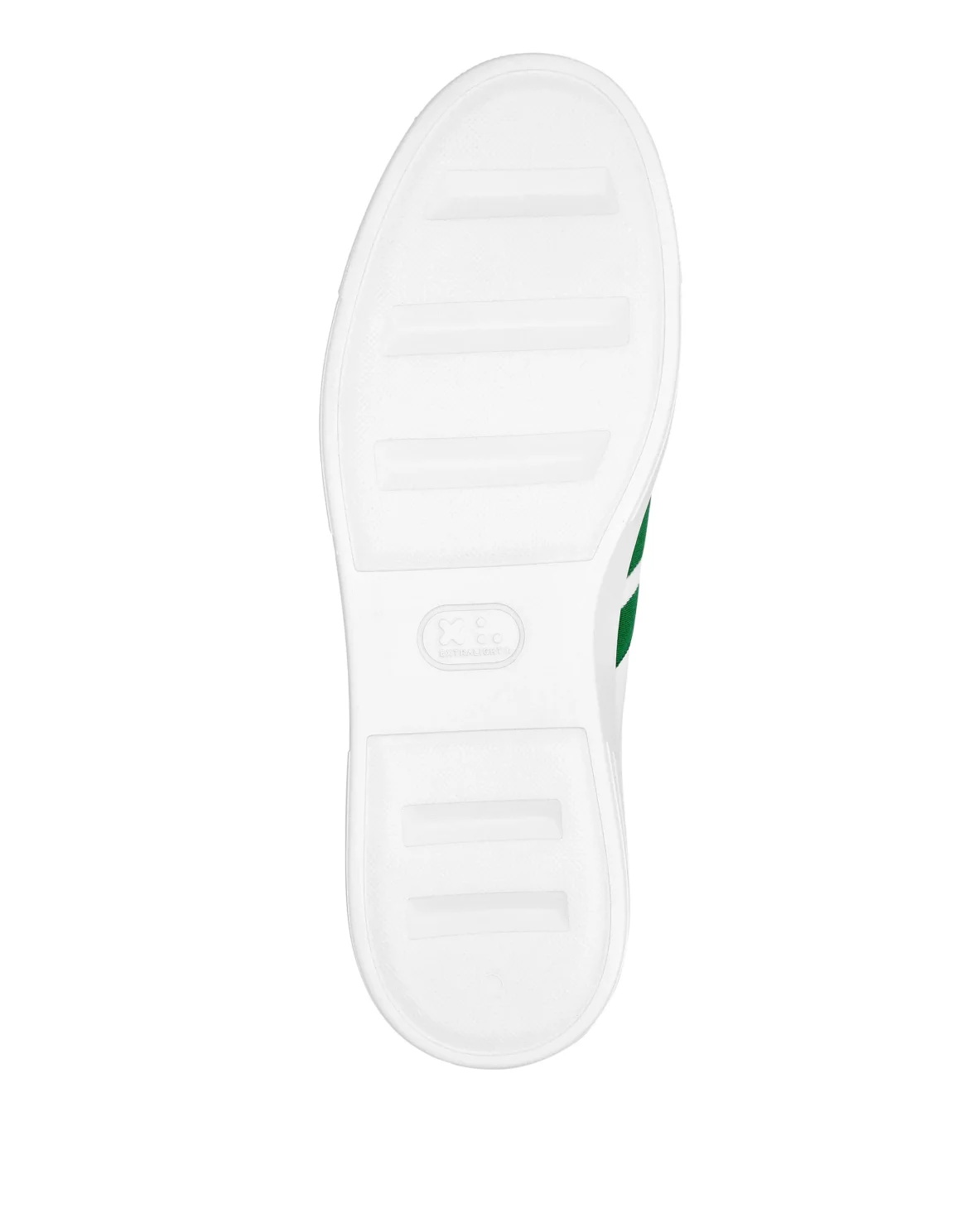 Leather Lo-Top Sneakers Stripes, цвет: Белый