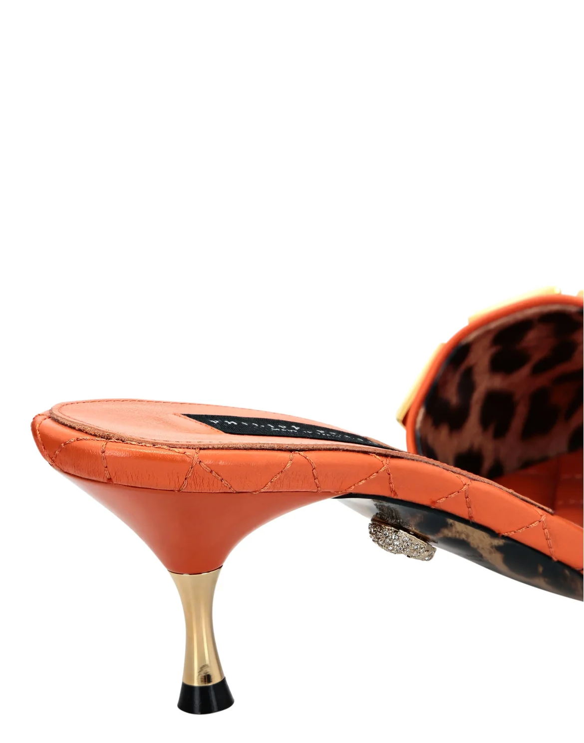 Sandals High Heels Studs, цвет: Оранжевый