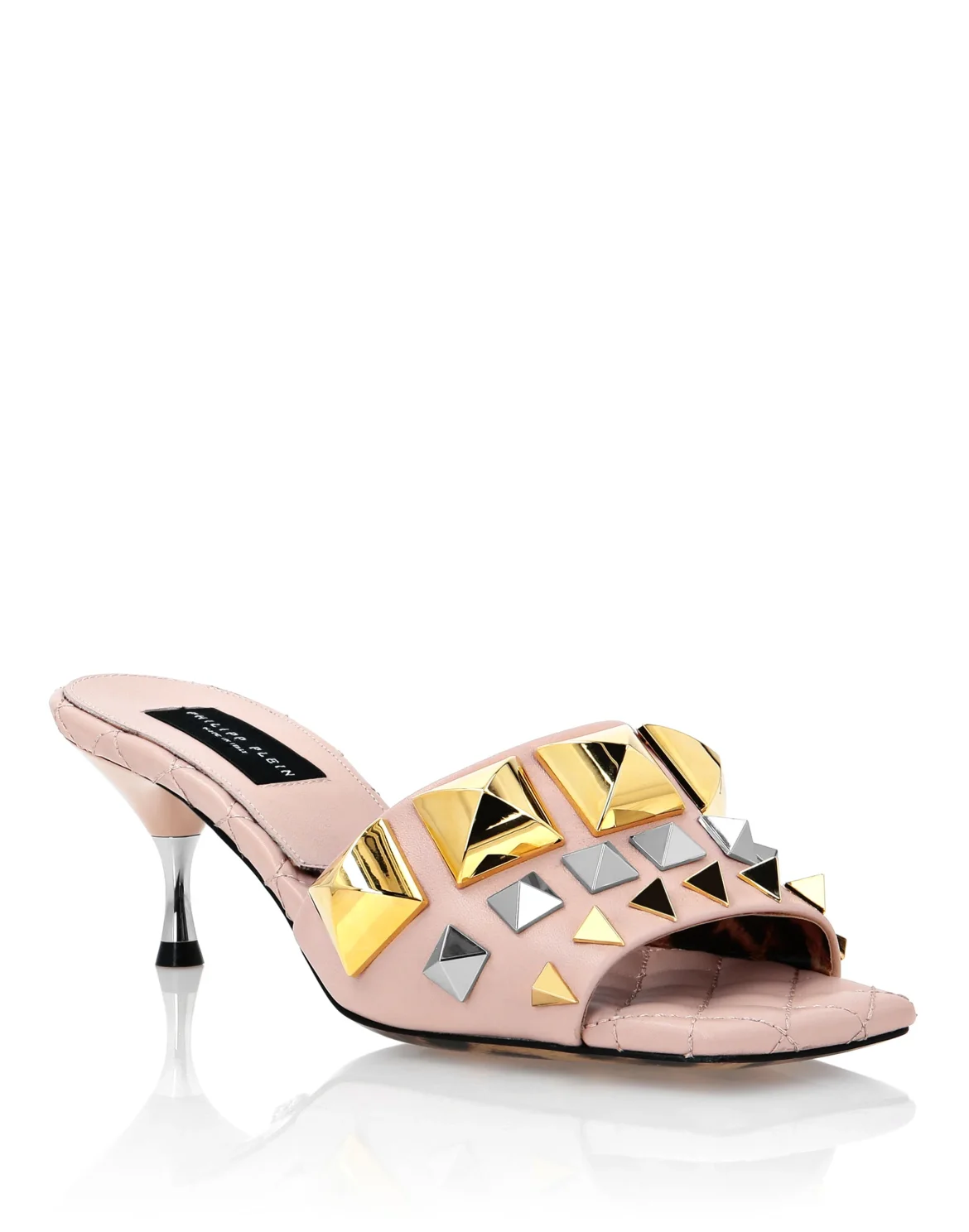 Sandals High Heels Studs, цвет: Розовый