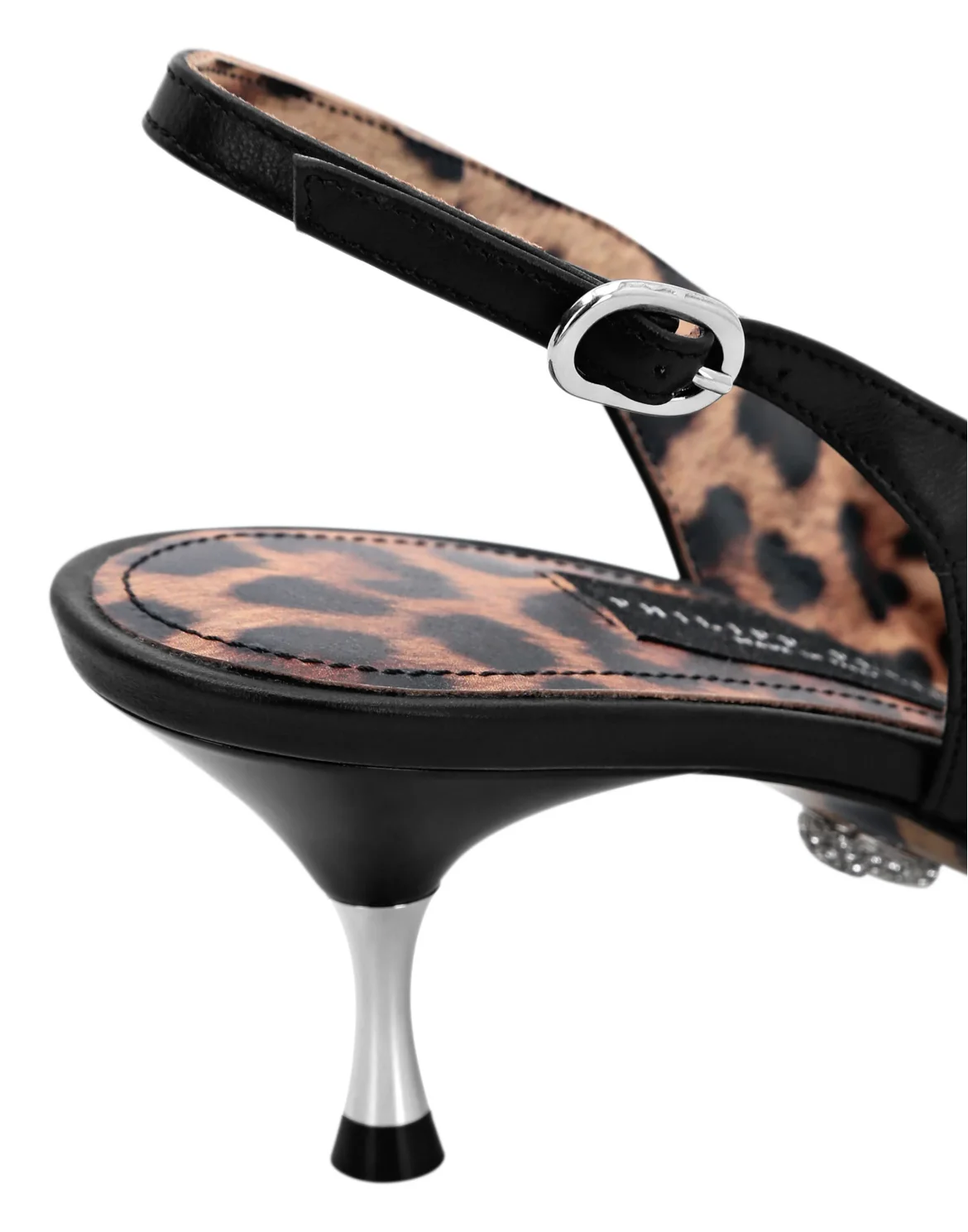 Sandals High Heels Studs, цвет: Черный