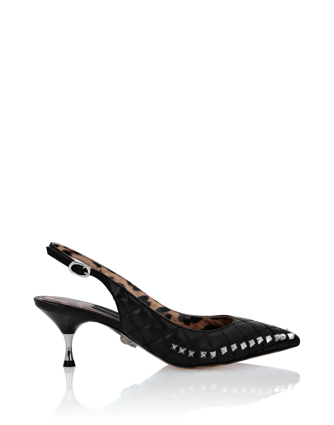 Sandals High Heels Studs, цвет: Черный