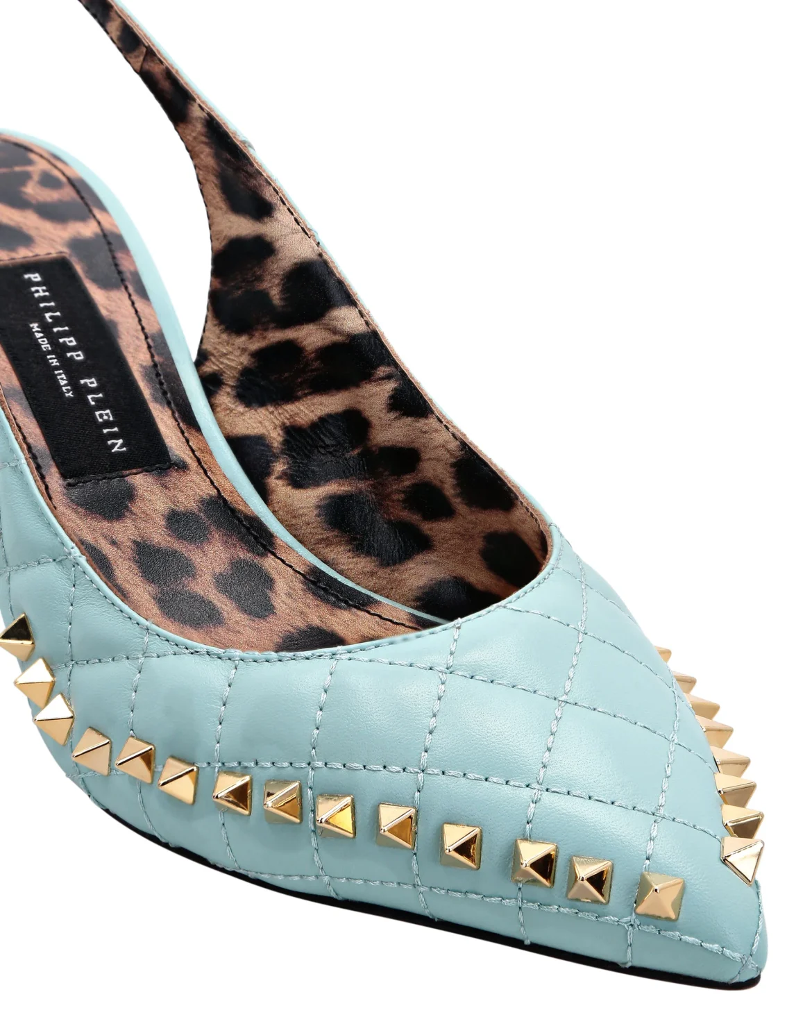 Sandals High Heels Studs, цвет: Бирюзовый