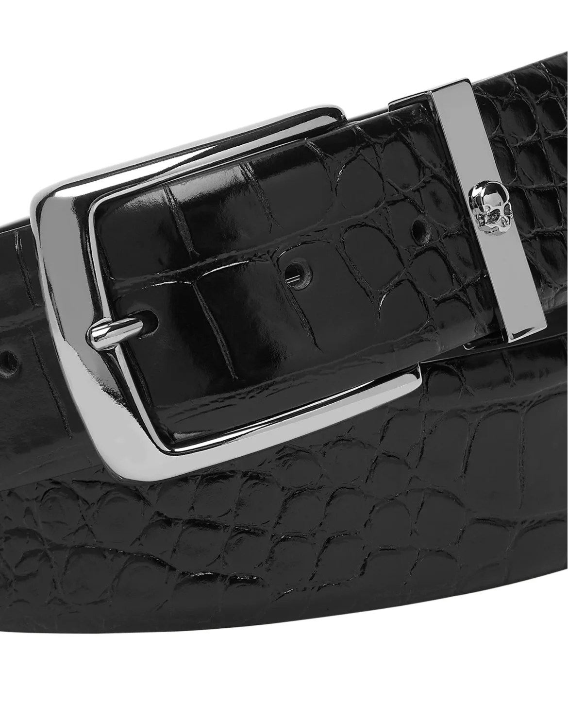 Leather Belt Basic, цвет: Черный