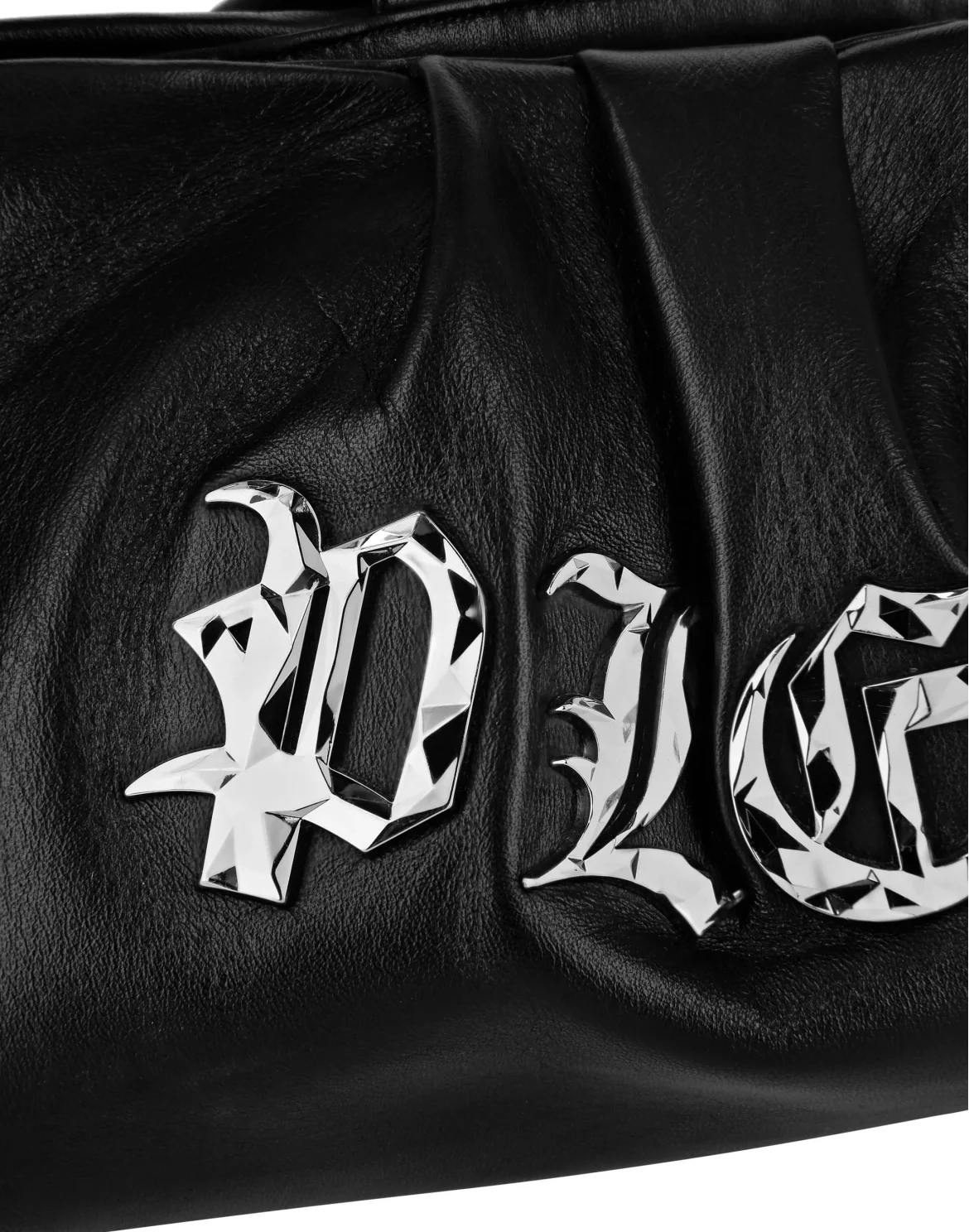 Softy Nappa Shoulder Bag Gothic Plein, цвет: Черный