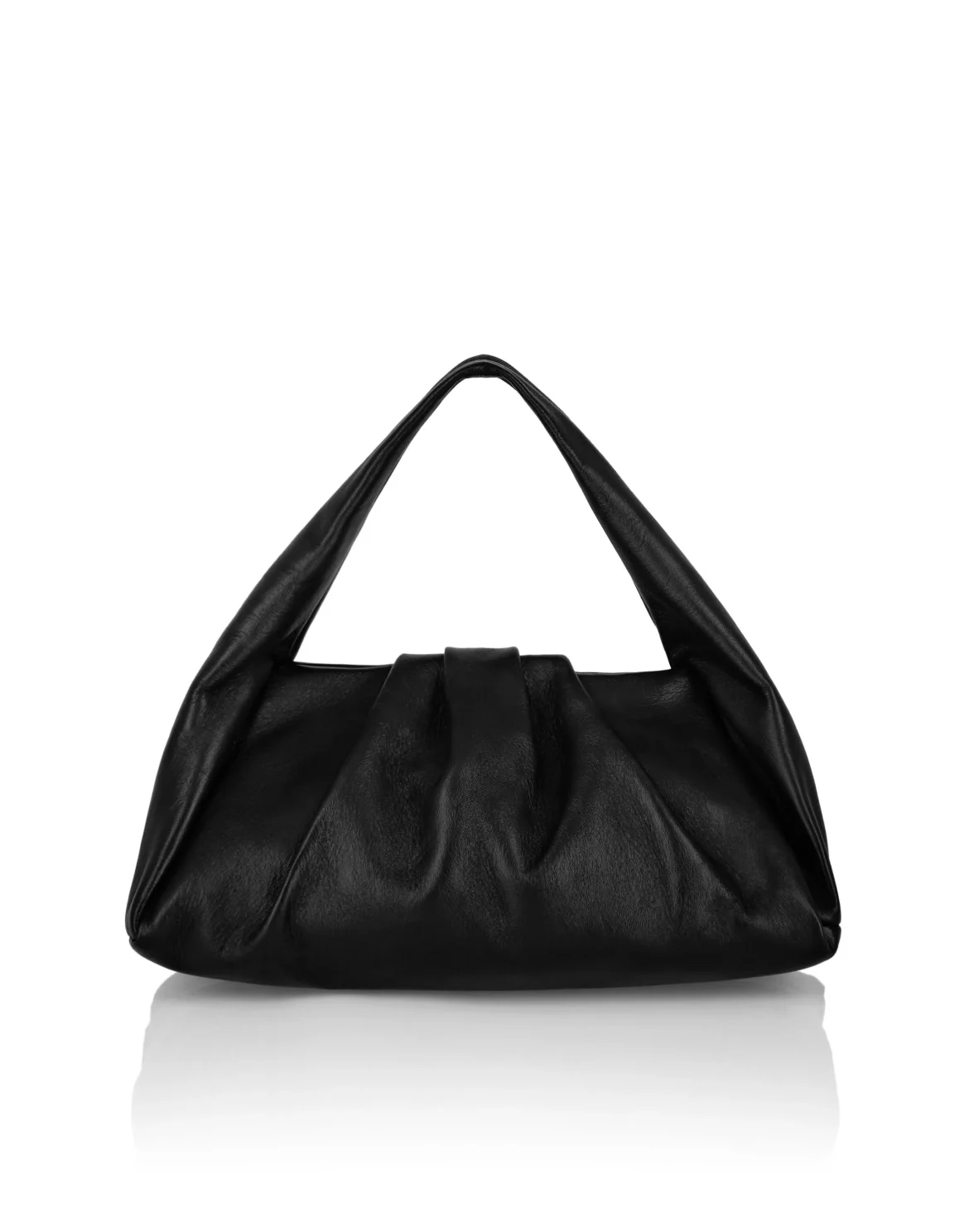 Softy Nappa Shoulder Bag Gothic Plein, цвет: Черный