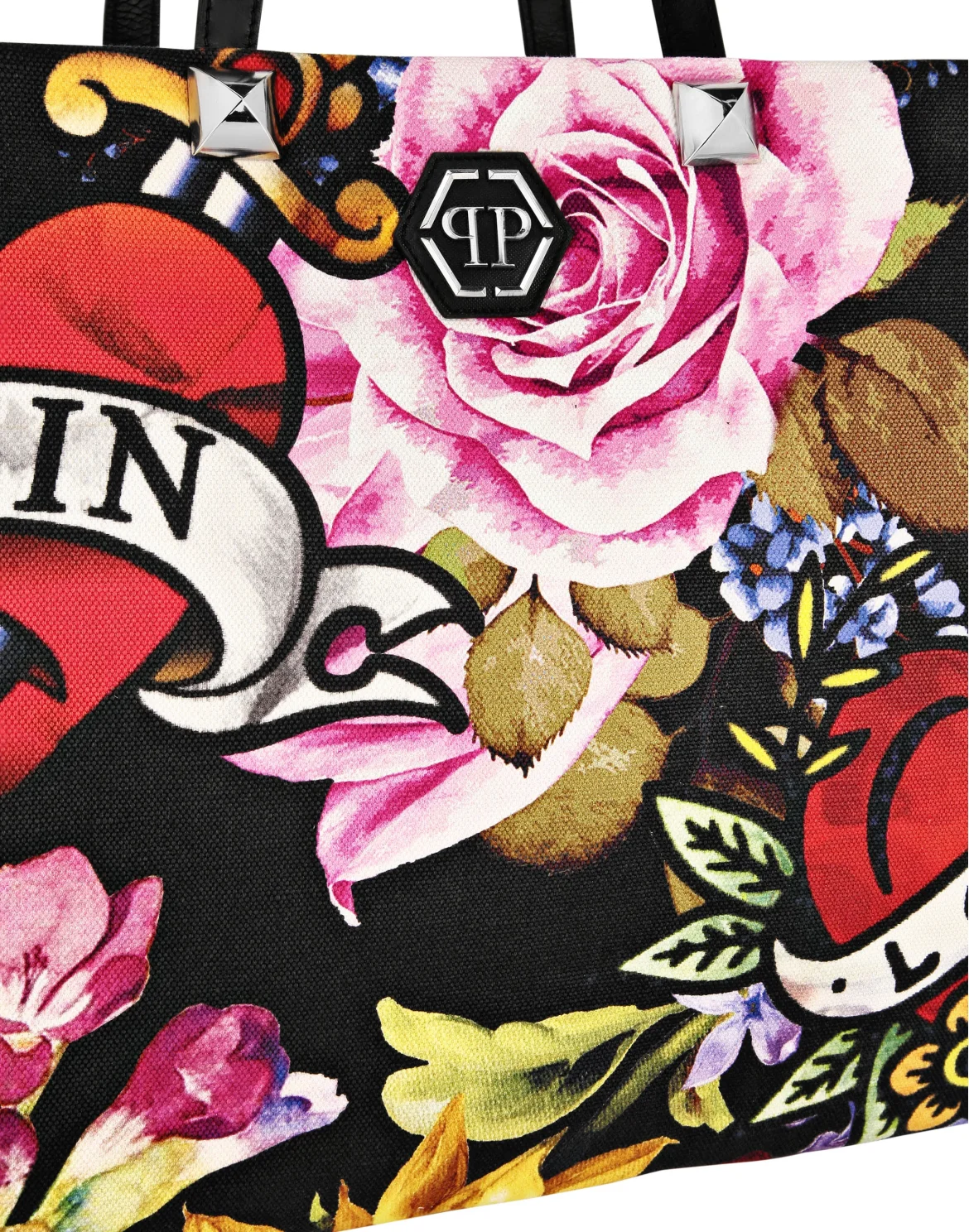 Canvas Tote Bag Love Flowers, цвет: Мультиколор