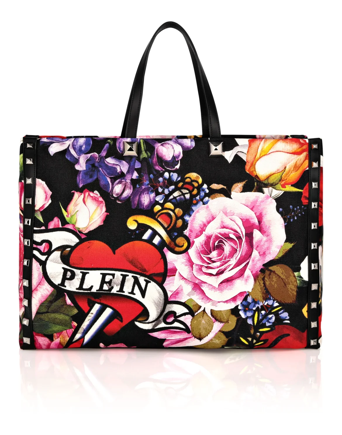 Canvas Tote Bag Love Flowers, цвет: Мультиколор