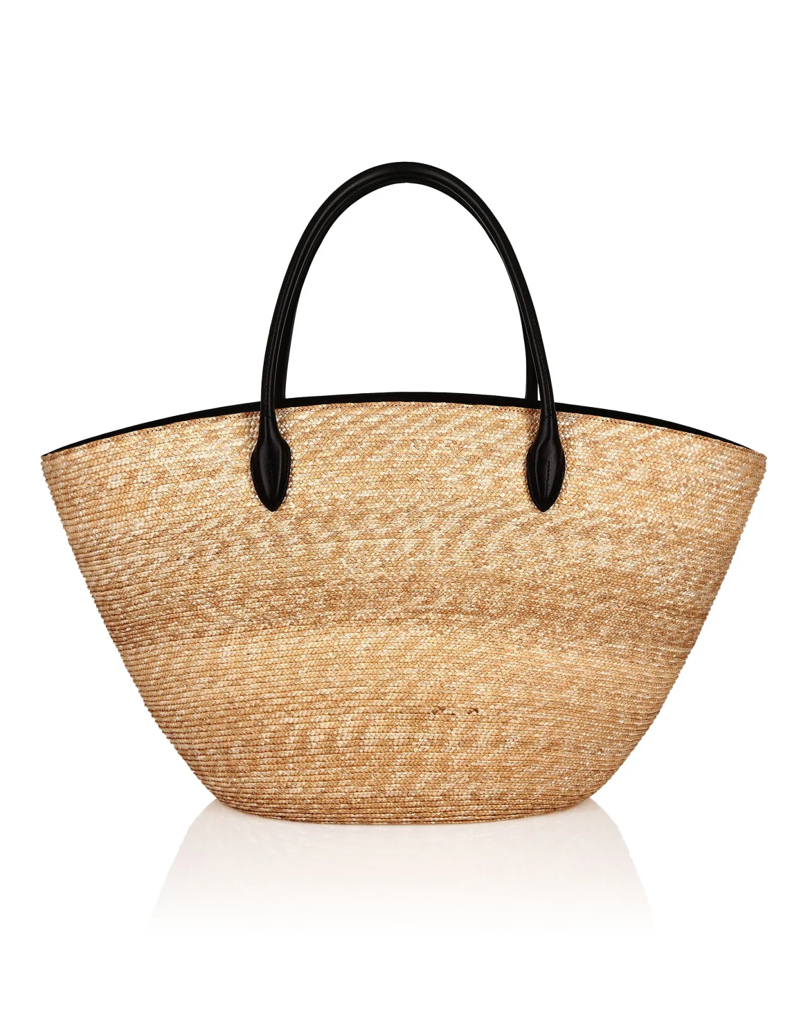 Raffia Handle Bag Iconic Plein, цвет: Бежевый