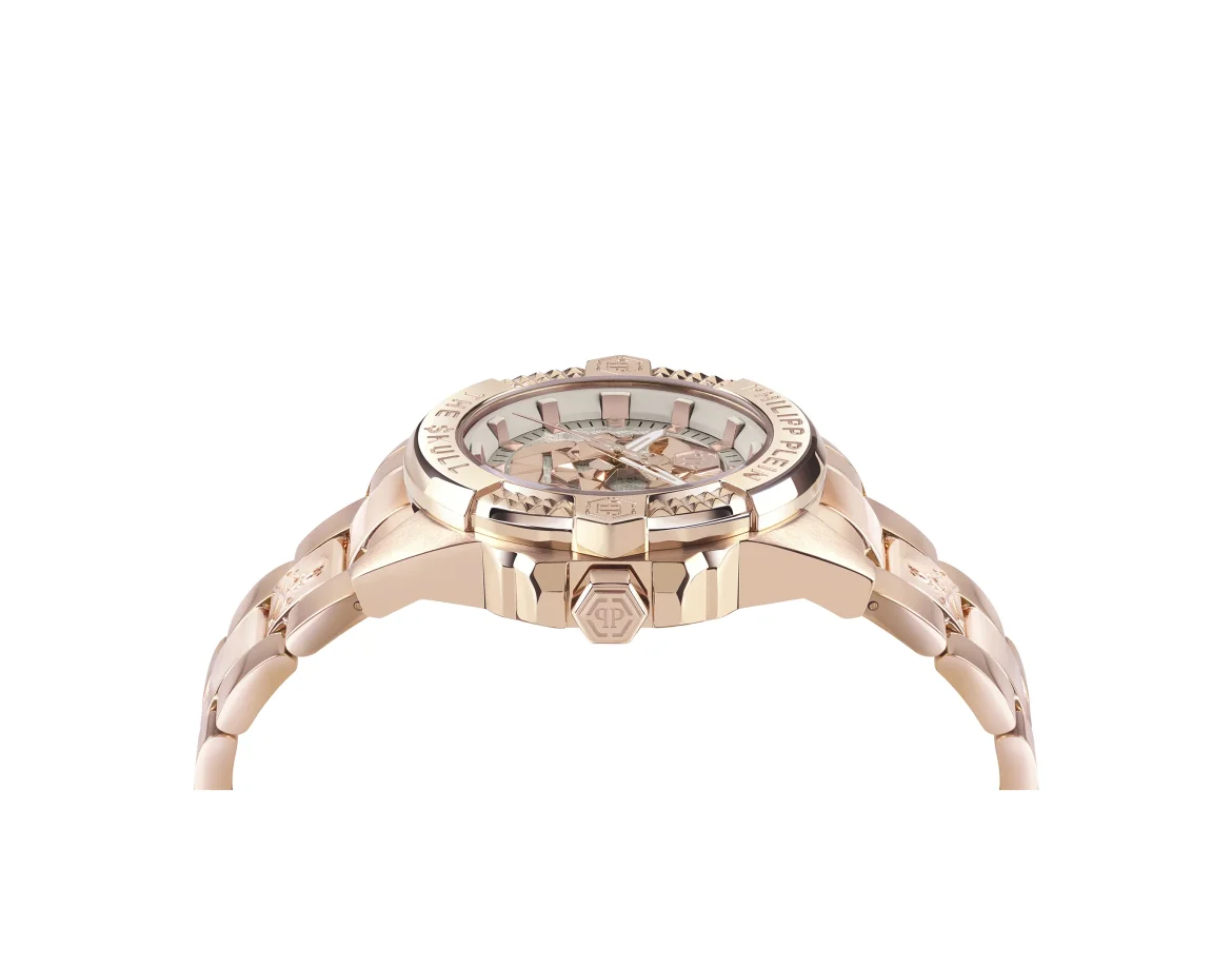 THE $KULL WATCH, цвет: Розовый