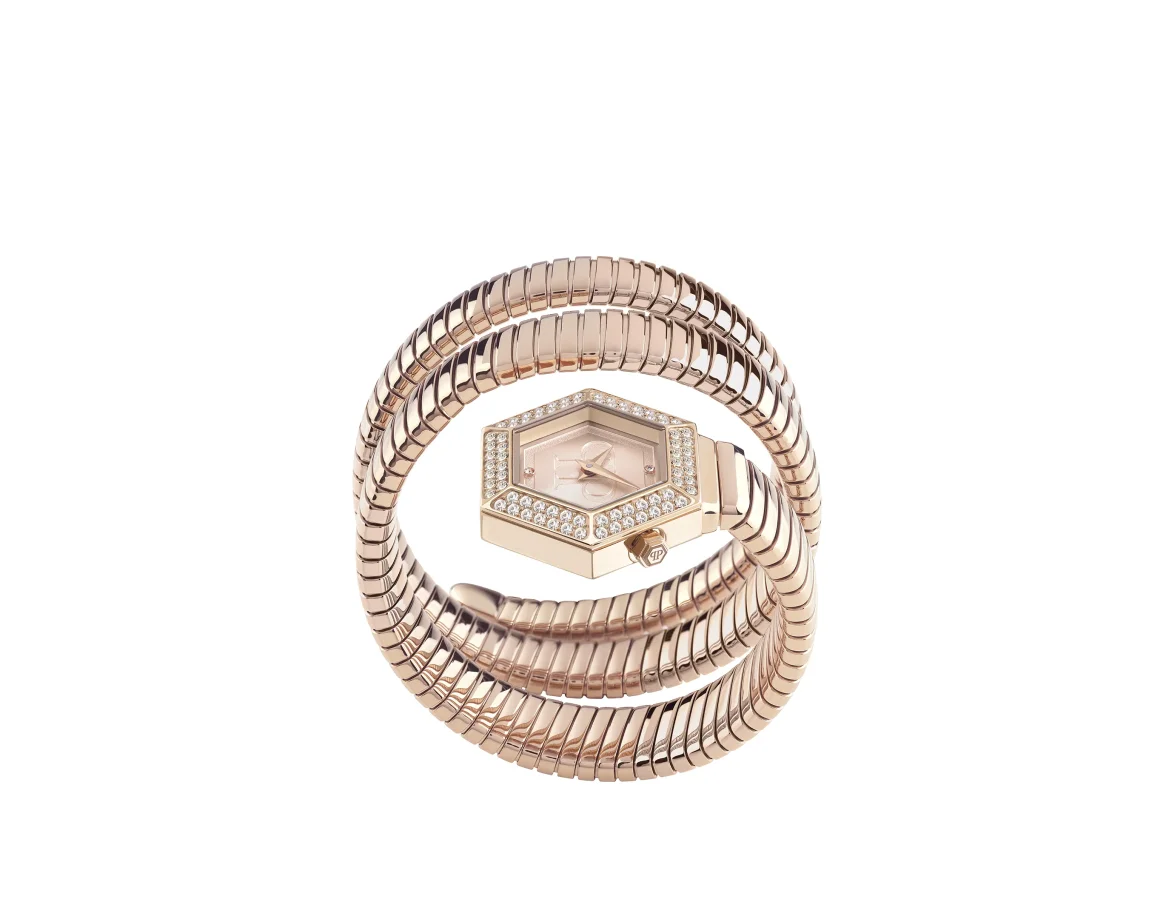 $NAKE HEXAGON WATCH, цвет: Розовый