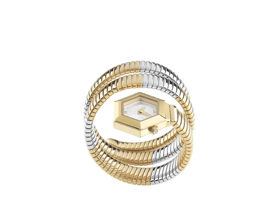 $NAKE HEXAGON WATCH, цвет: Серебристый