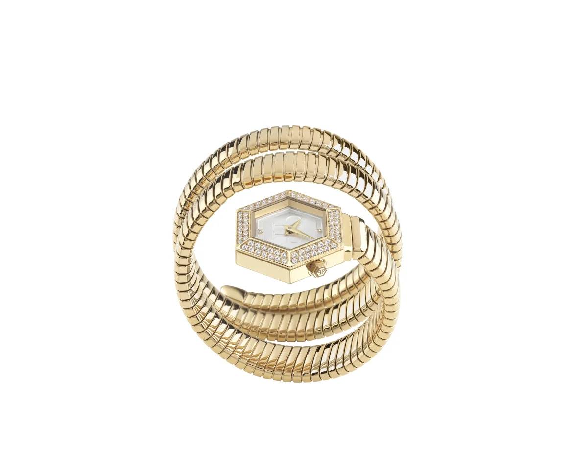 $NAKE HEXAGON WATCH, цвет: Золотой