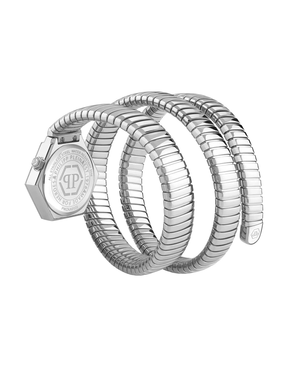 $NAKE HEXAGON WATCH, цвет: Серебристый