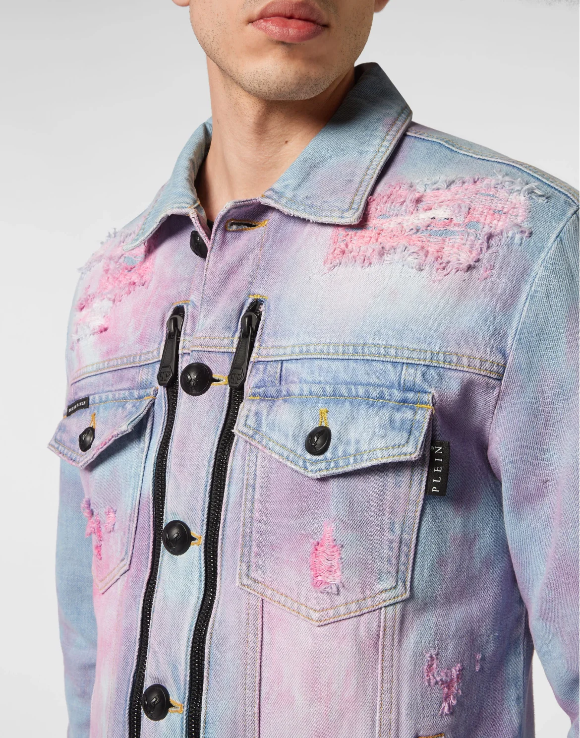 Denim Jacket, цвет: Розовый